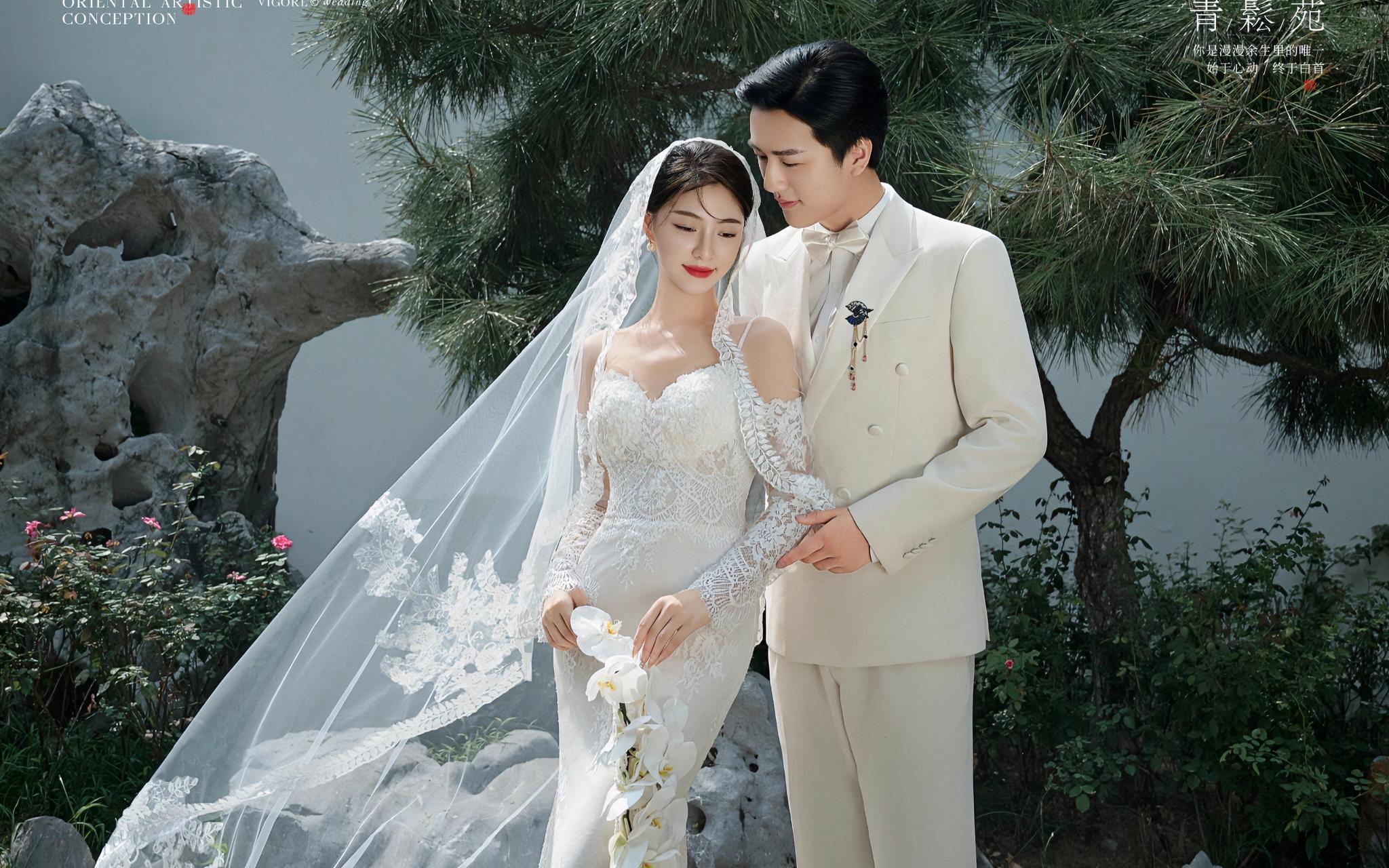 【鹿屿映画】东方美学 一眼惊艳的园林婚纱照