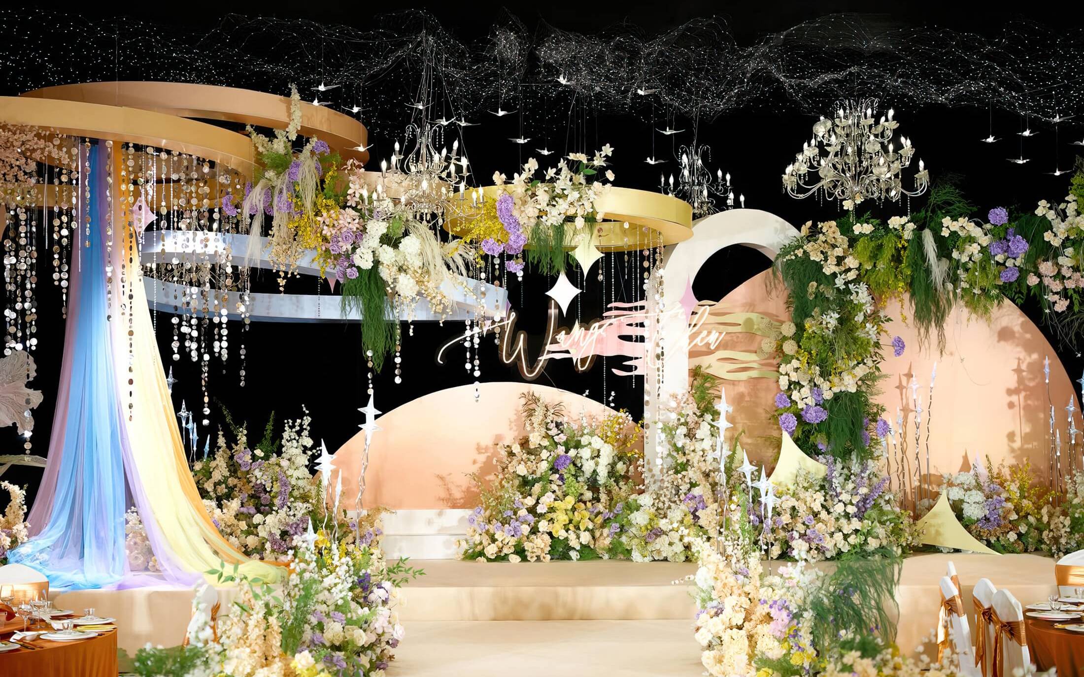 【凤凰精致婚礼】橙色系浪漫落日风婚礼