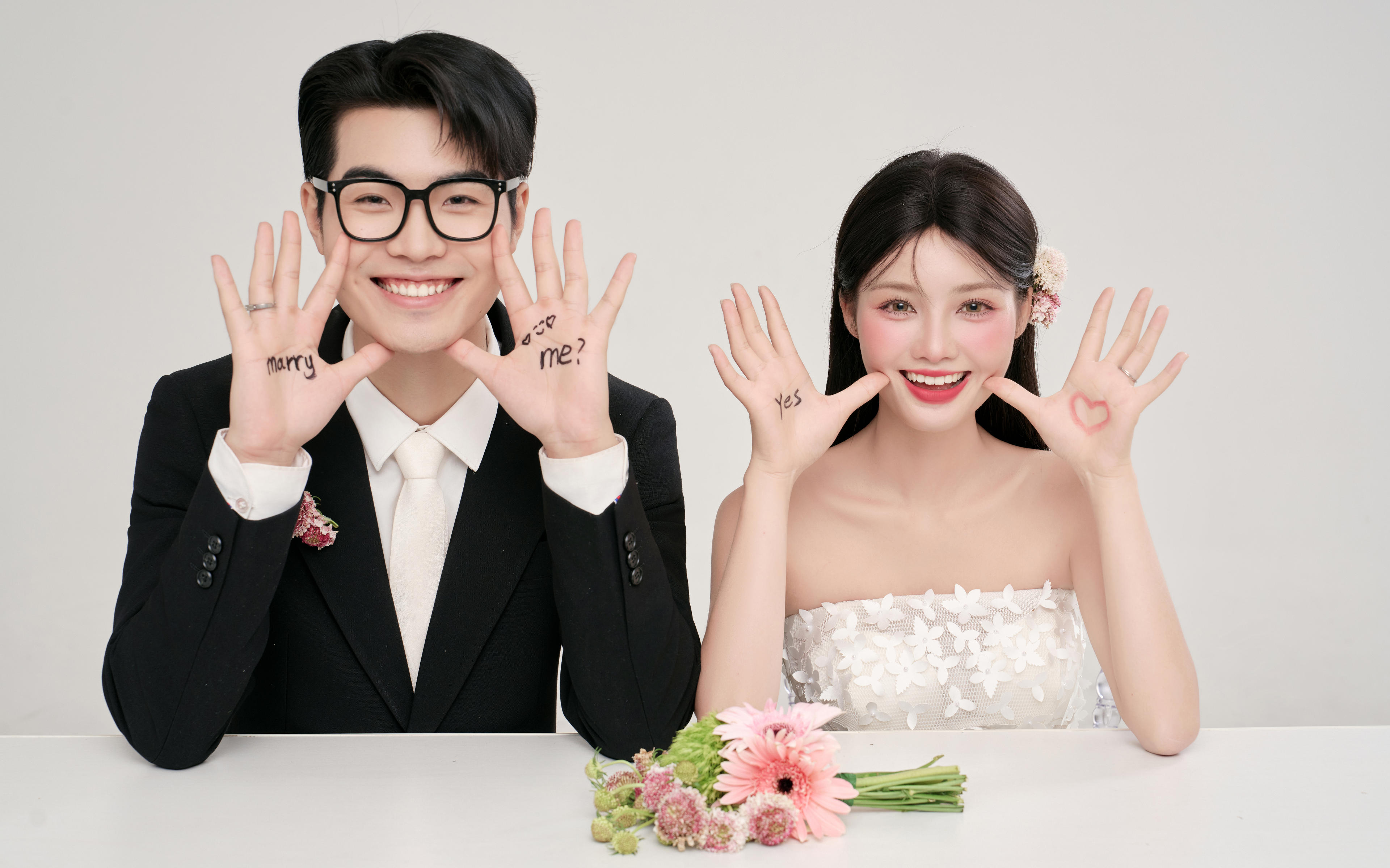 韩风轻舞💍小清新婚纱照美到犯规✨