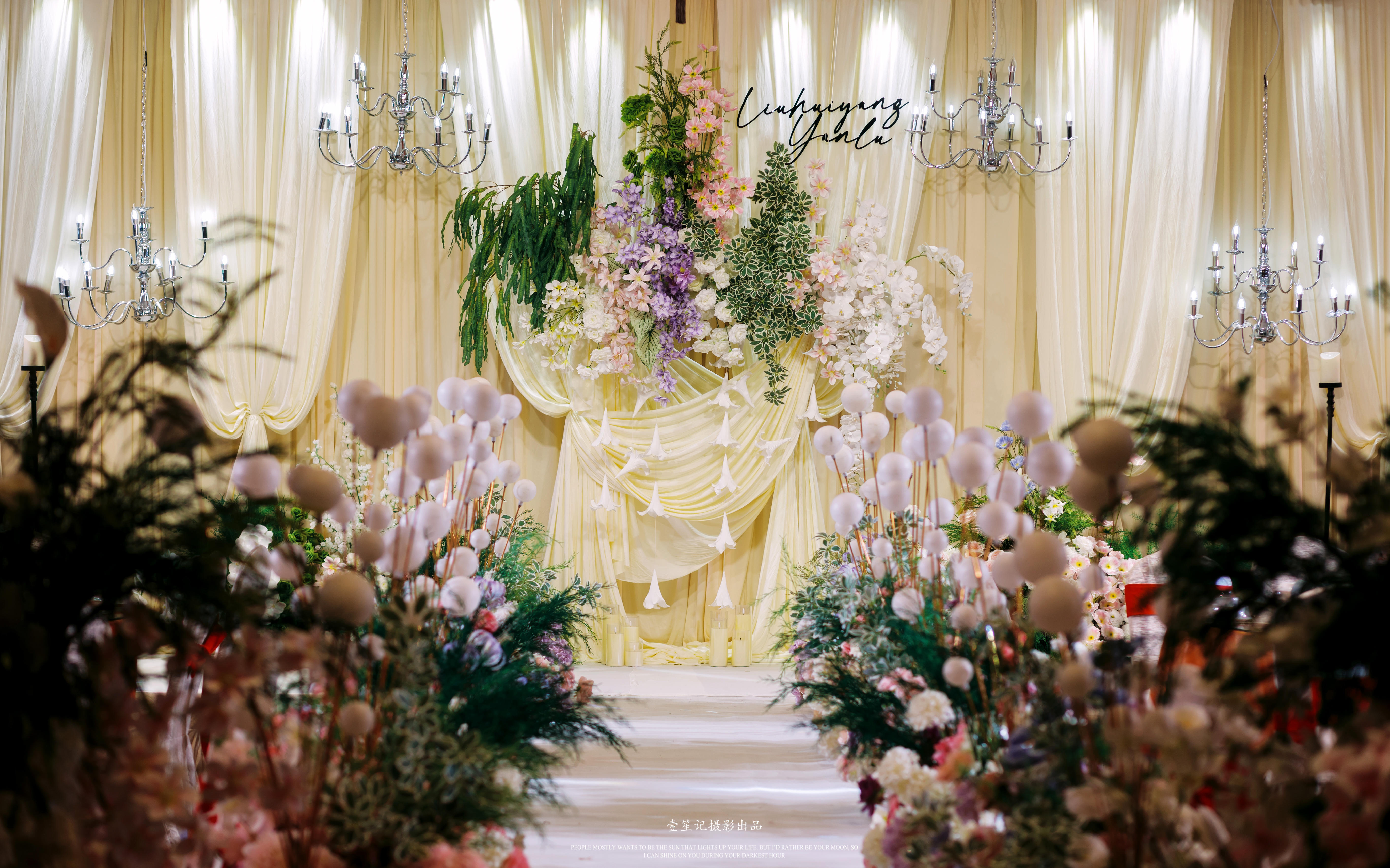 麻城筷子兄弟二樓大廳，浪漫婚禮觸手可及