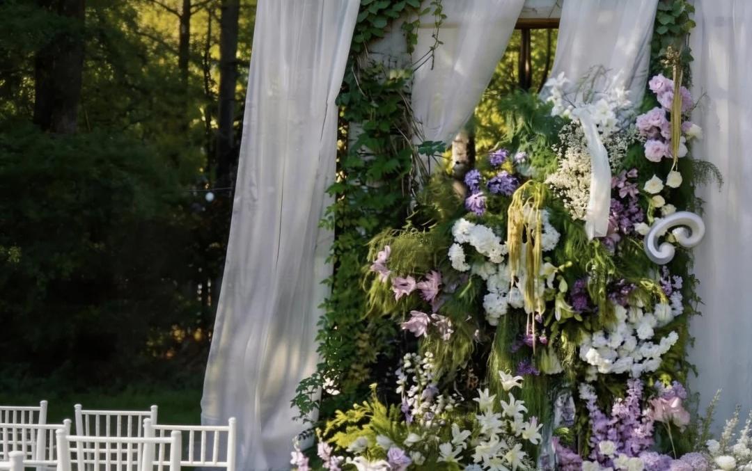 喜橙婚禮|森系紗幔草坪婚禮