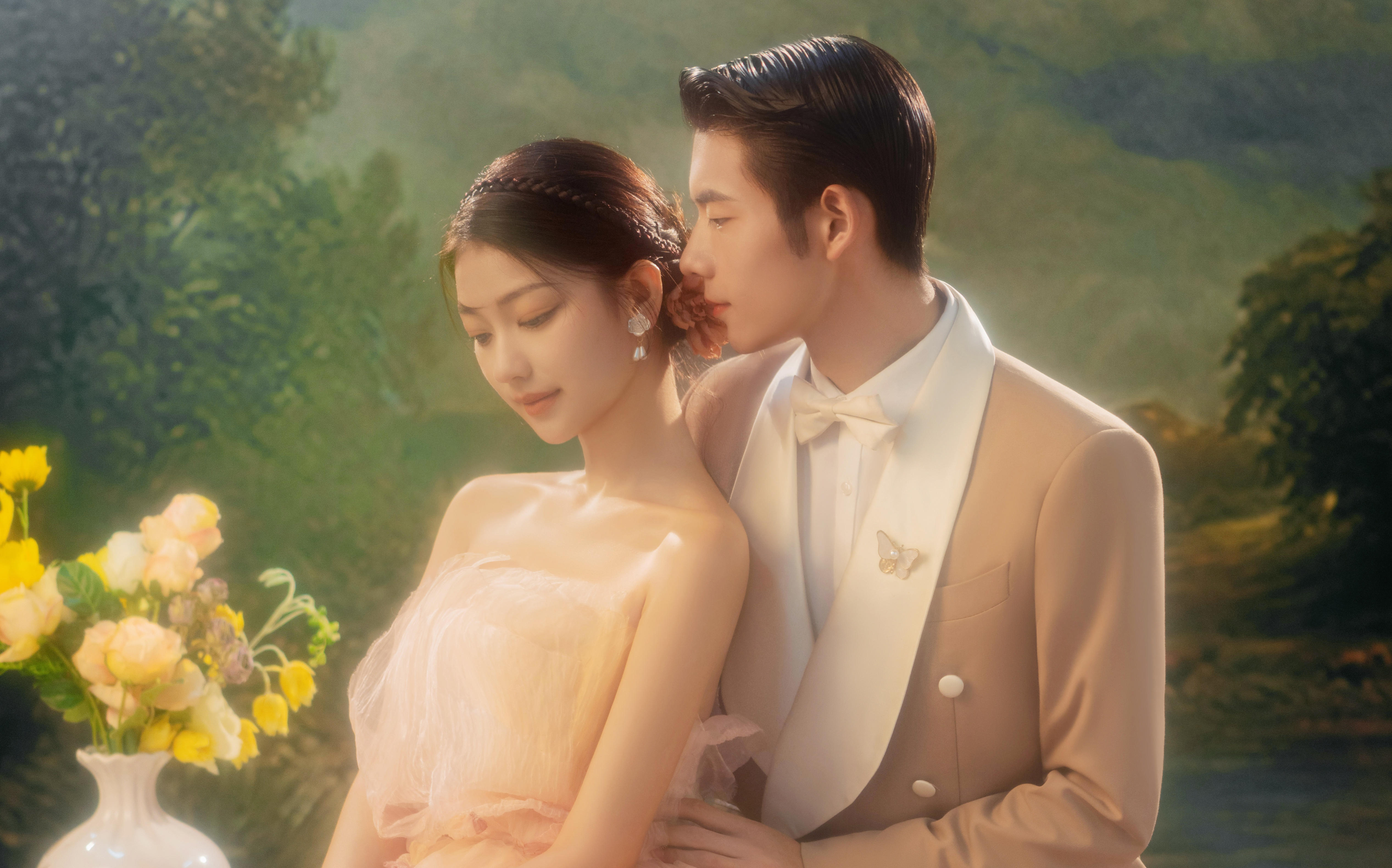 艺术油画风婚纱照，真的是万千少女的最 爱✨