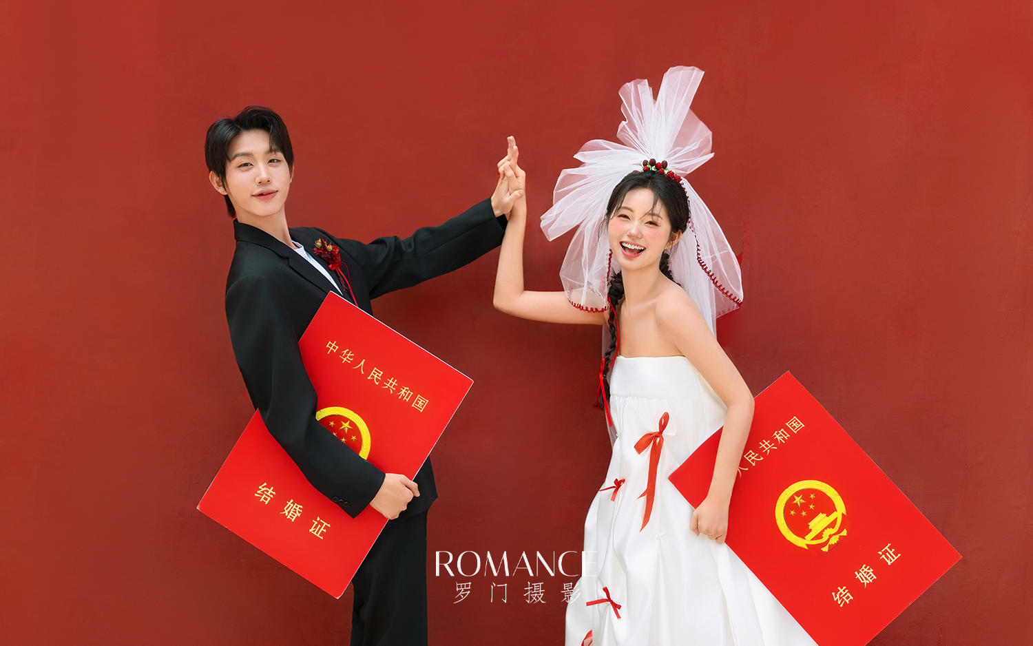 新中式街拍 新潮小众婚纱照