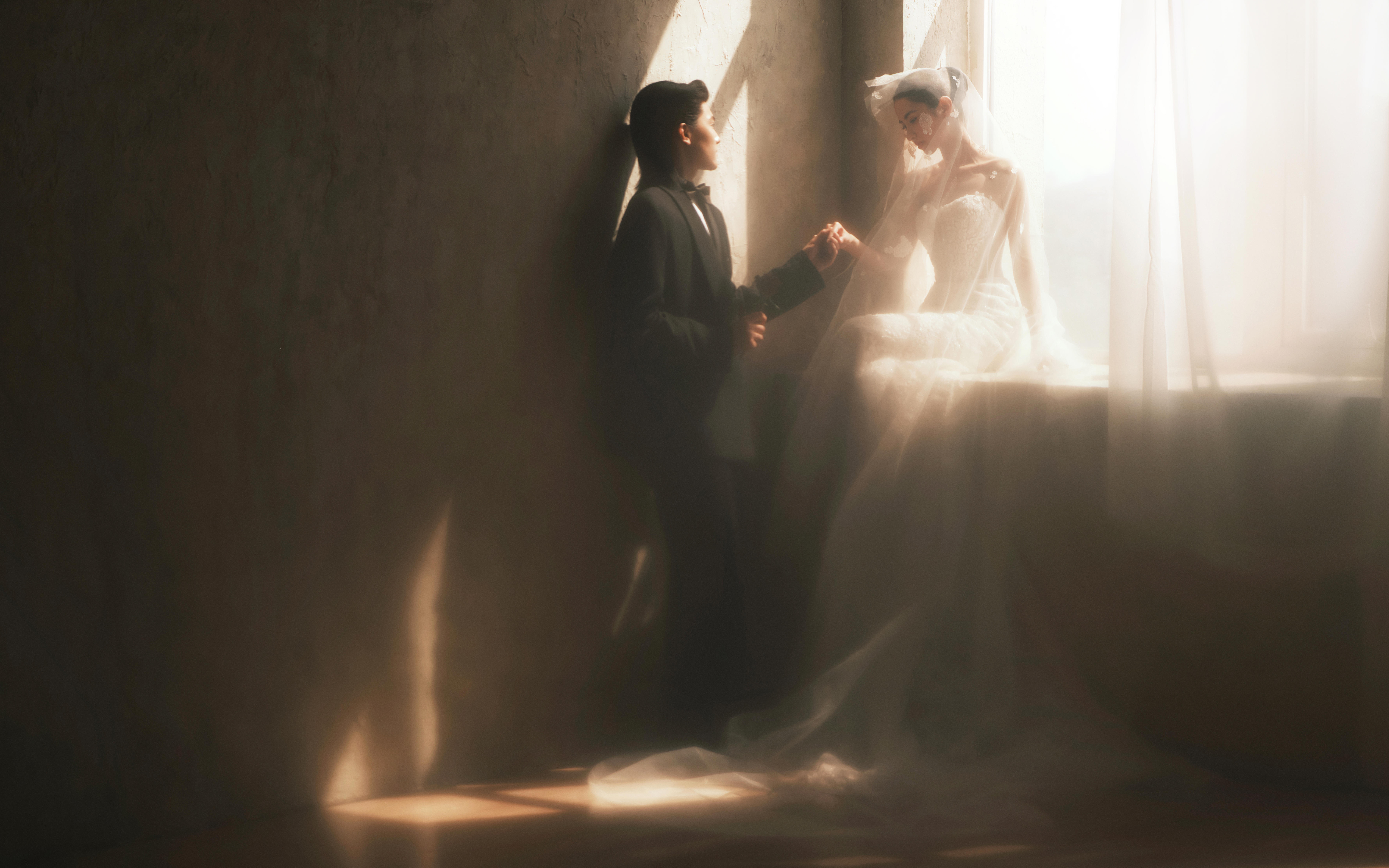 与光同舞✨氛围感复古婚纱照美到没边啦！！