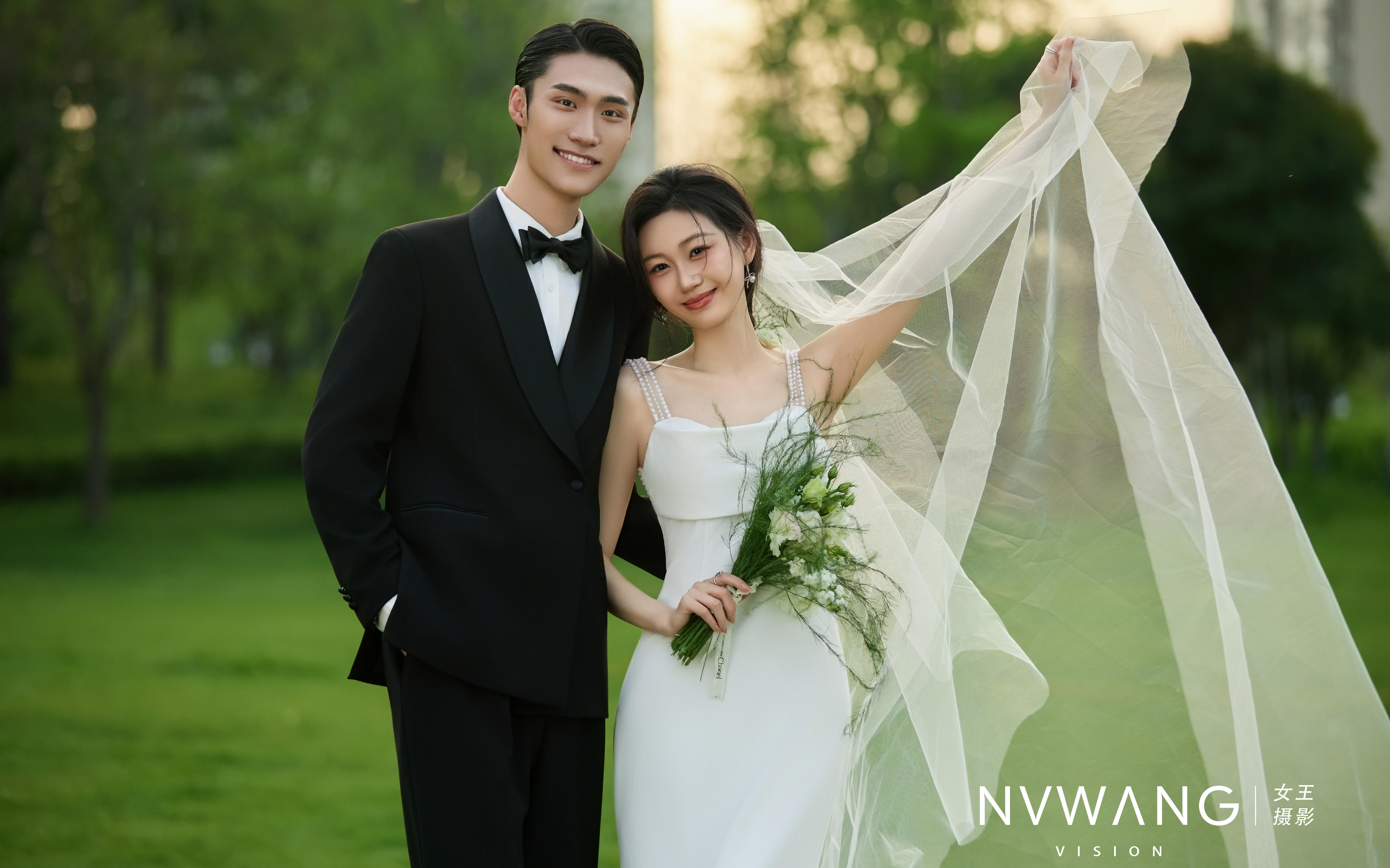 我们在无边的绿意里私定永恒