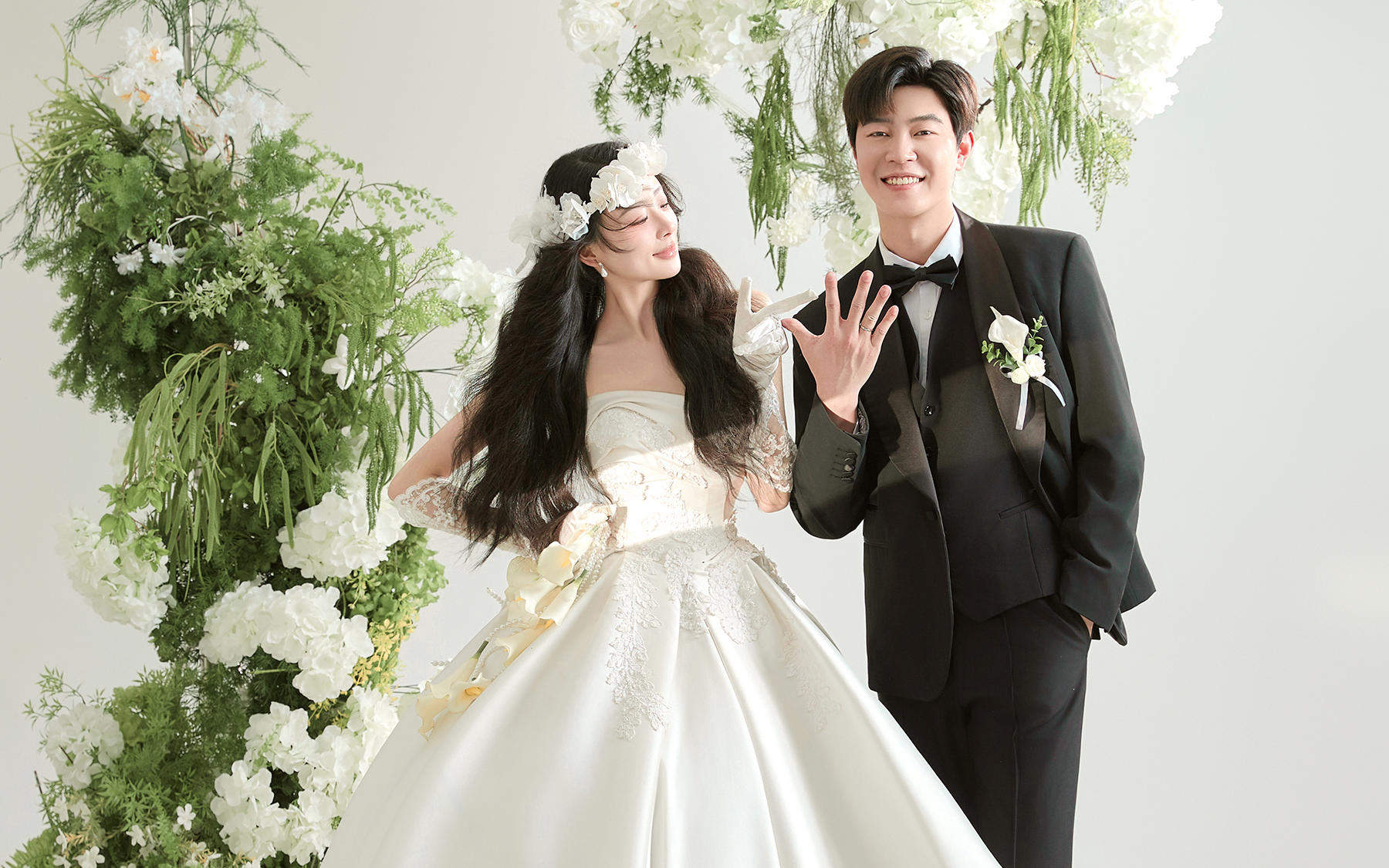 【真实客片】韩式婚纱照丨刘禹宏&唐欣玥