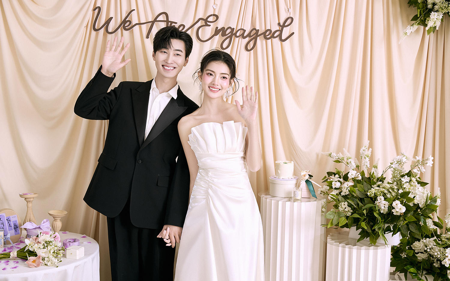 预制订婚照真的太适合i人了吧.....