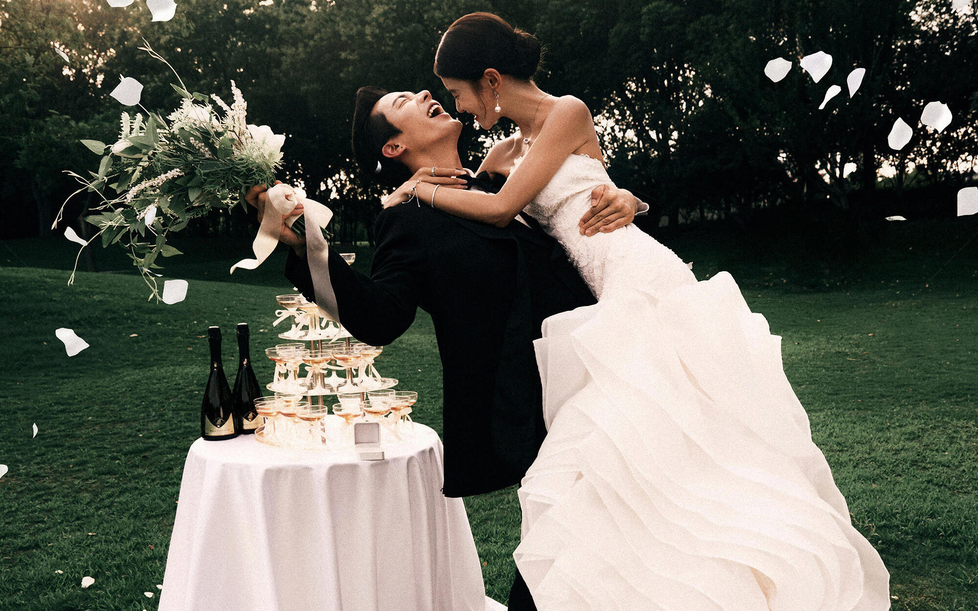 像女明星婚礼现场的既视感🍃胶片婚纱照