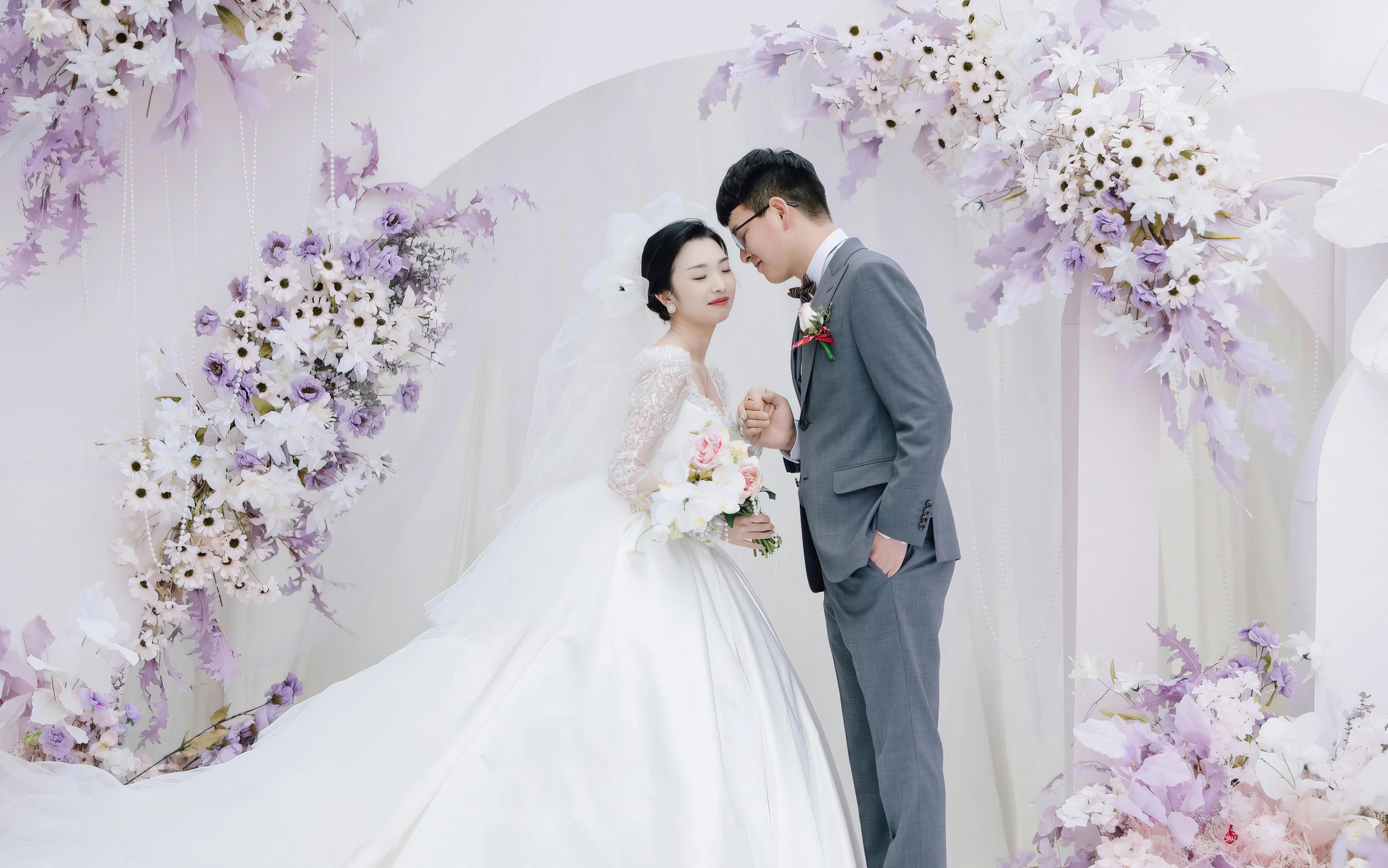 淺紫映庭，戶(hù)外雅境