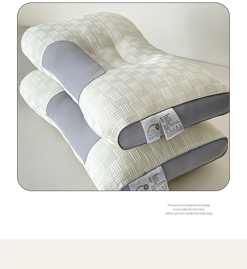 2025新款华夫格spa枕头枕芯