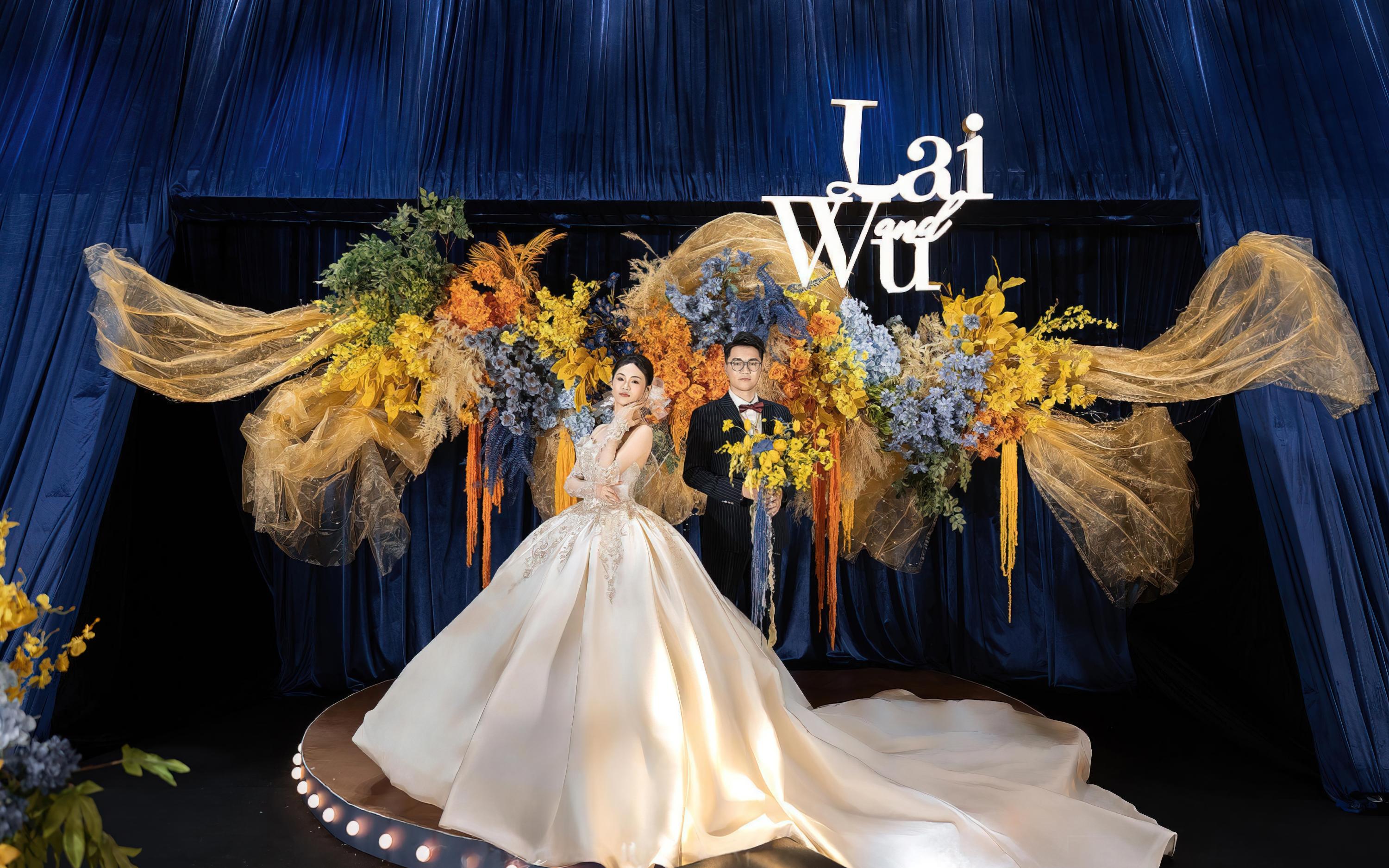 蓝色梦境，邂逅浪漫婚典