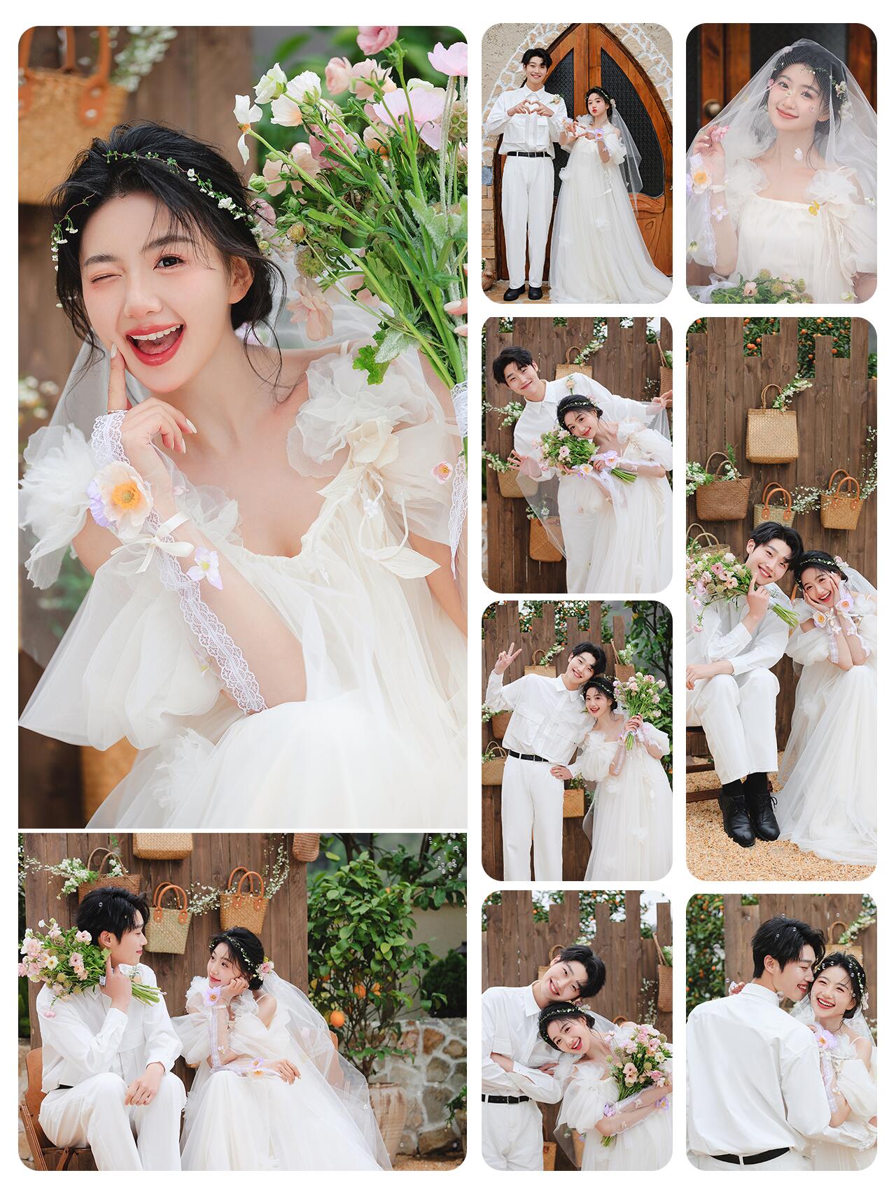 【店长推荐 -主打系列】定制婚纱照+4套服装