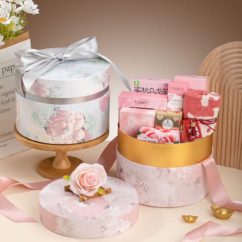 发泡纸圆盒系列 伴手礼女伴娘结婚送宾客回礼实用新婚回礼
