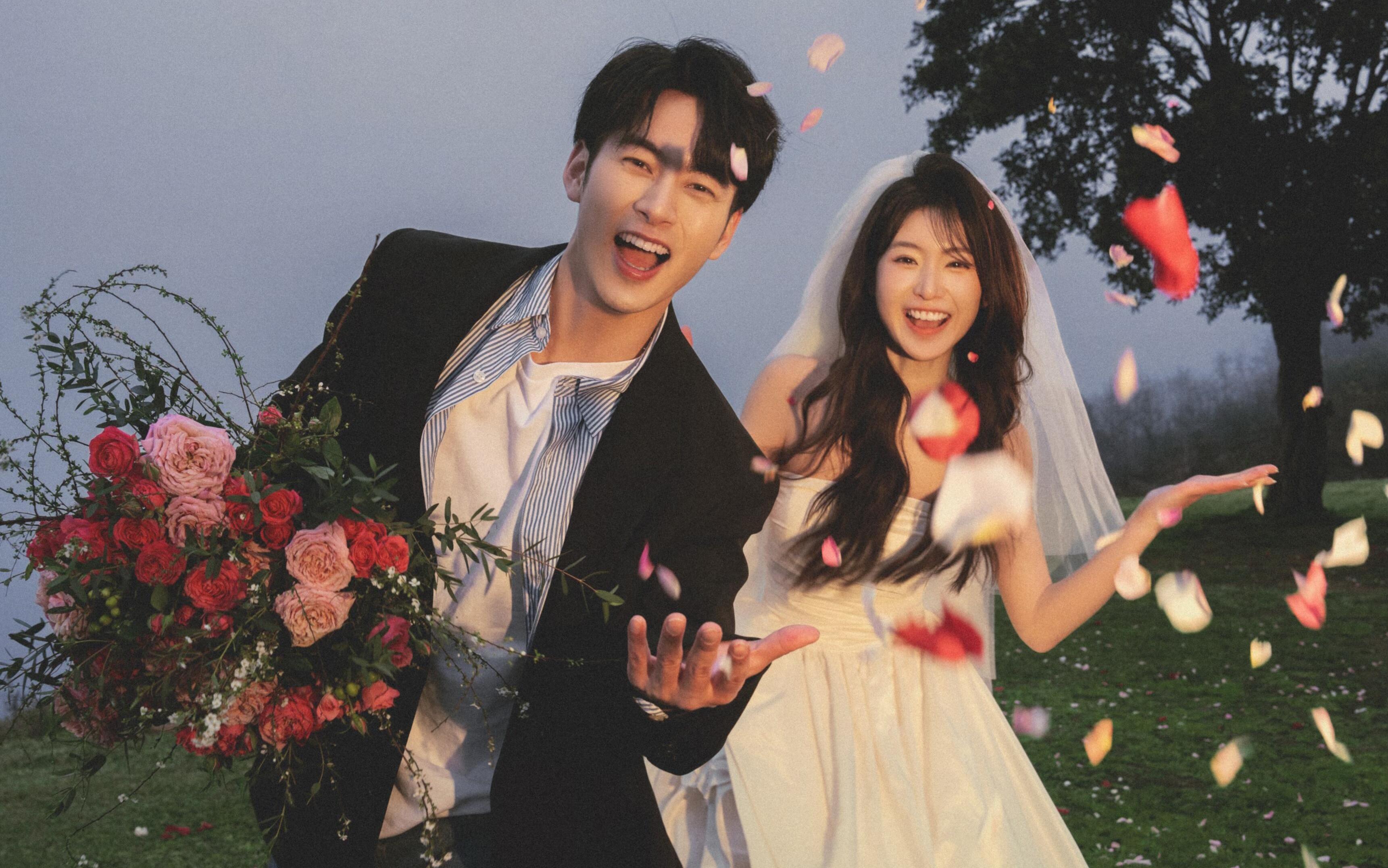 超絕活人感婚紗照??我真的太愛自由啦??