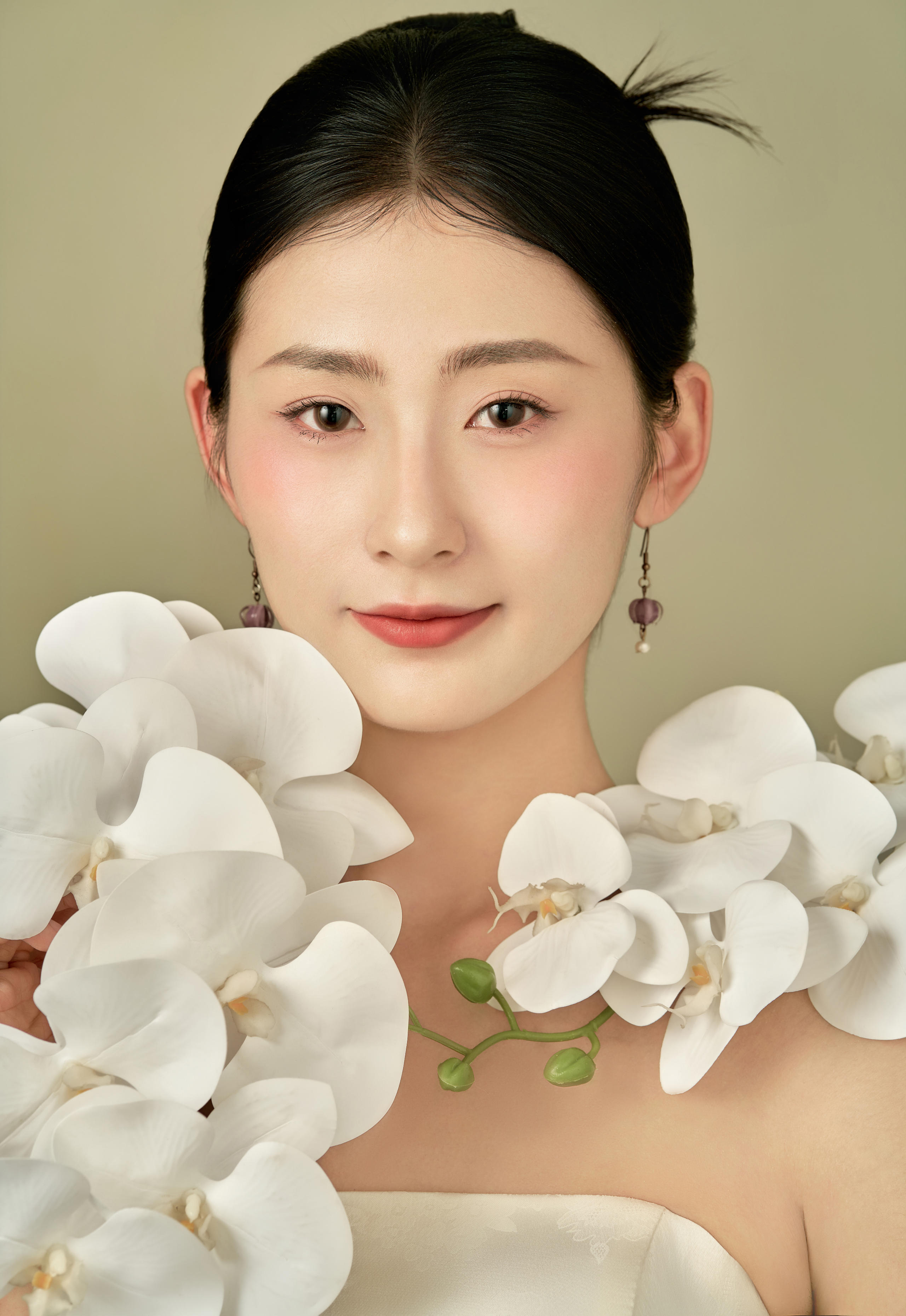 一眼沦陷的国风工笔画婚纱照