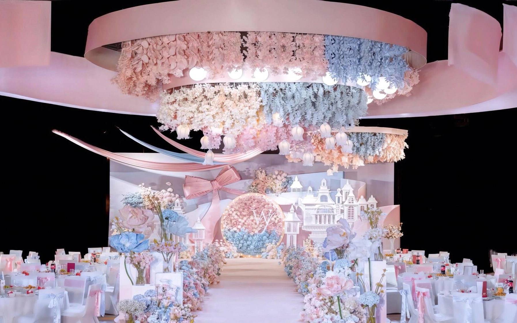 【金典幸福】粉蓝城堡童话风婚礼