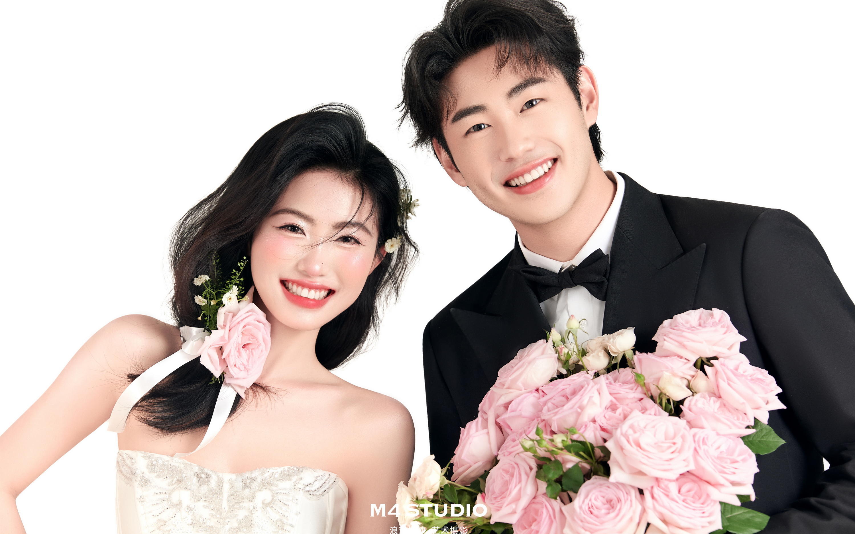 极简韩式婚纱照