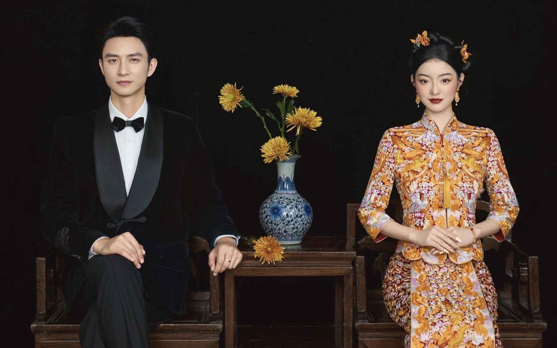 东方情长 诉说复古优雅美｜新中式婚纱照