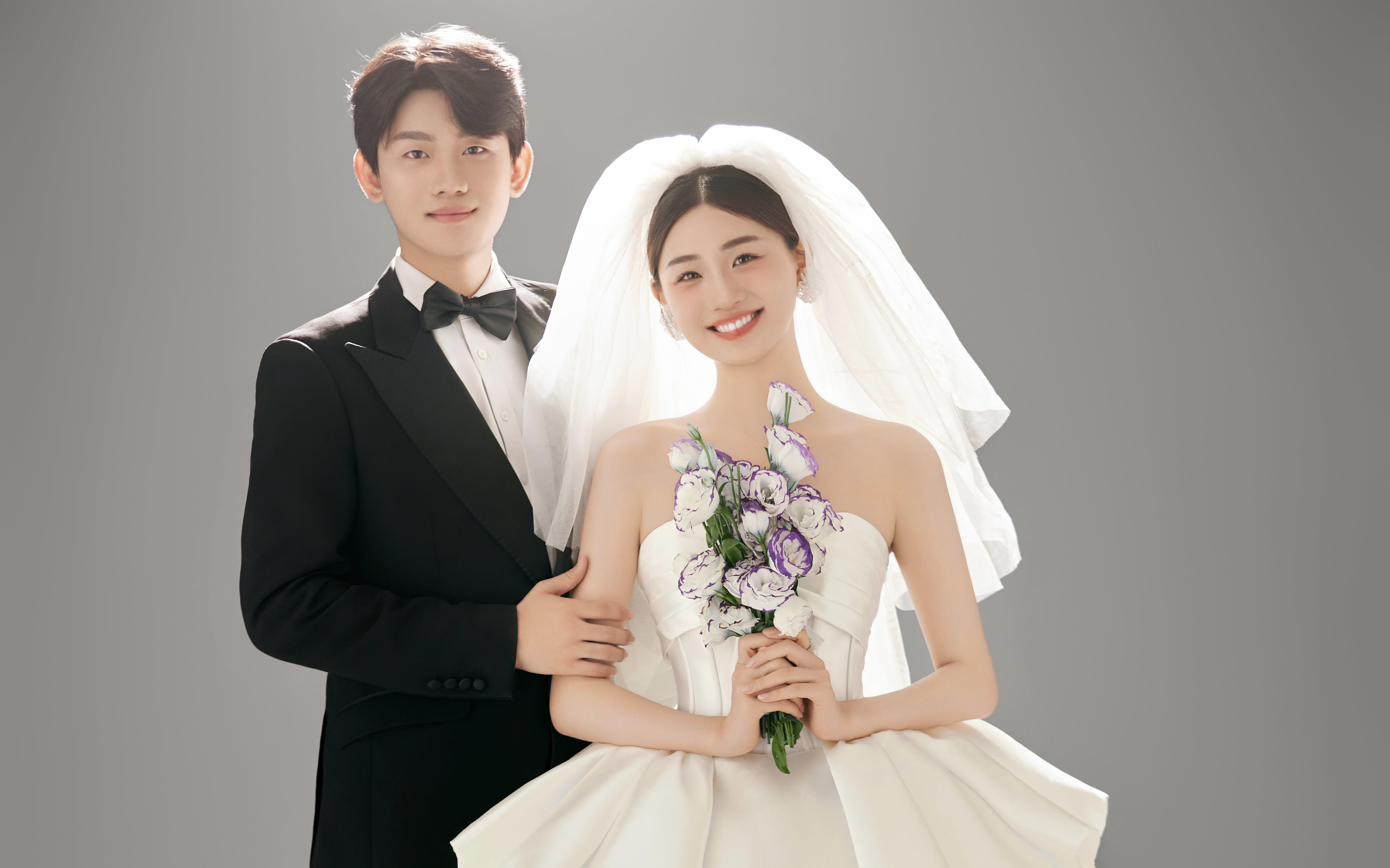 一眼爱上的韩式光影婚纱照 | 如韩剧般温柔