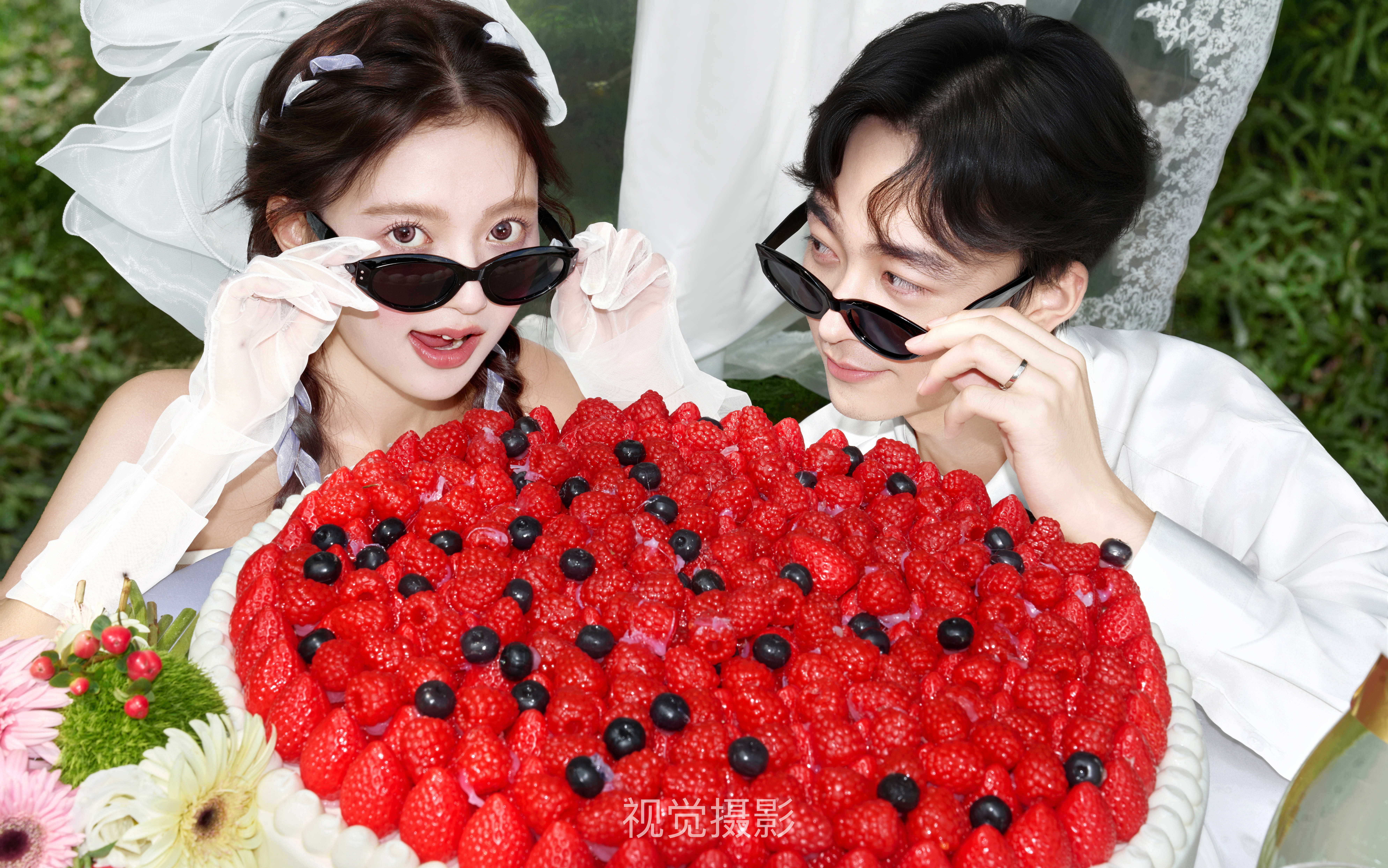 视觉摄影|森系仪式感大蝴蝶结婚纱照