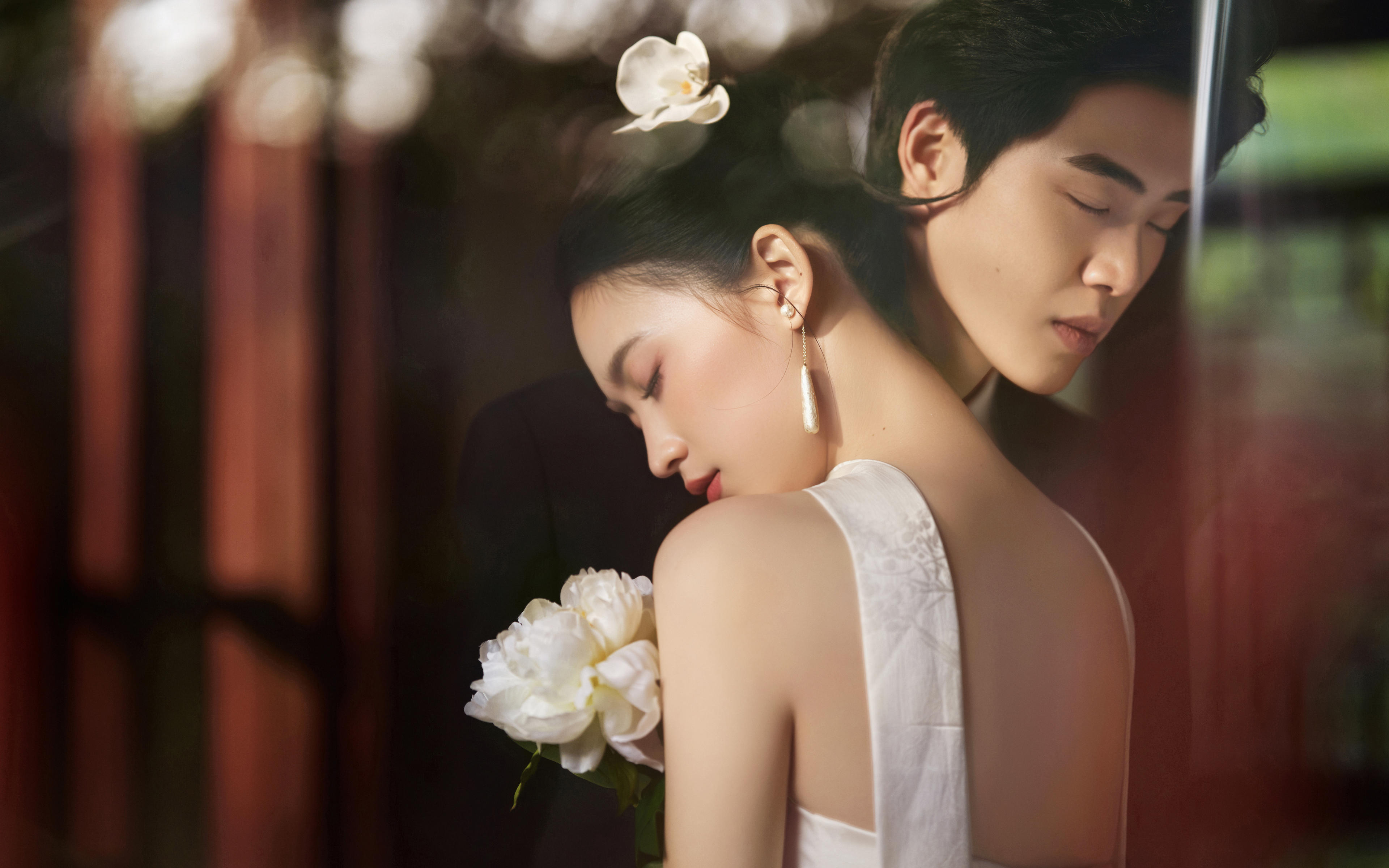 新中式婚紗照??亭臺樓閣里的【江南浪漫】