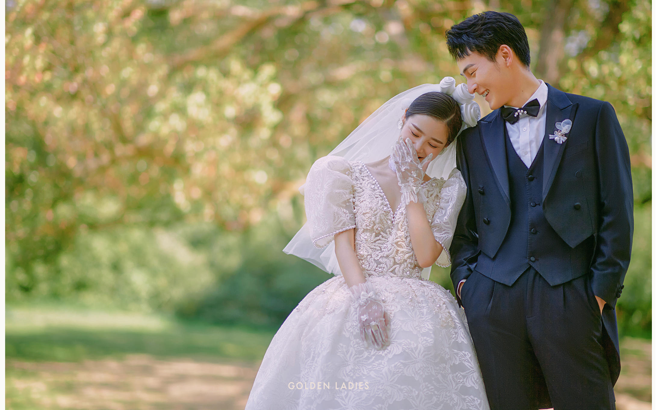 【金夫人】夏日限定森系婚纱照，清新自然且有氛围感
