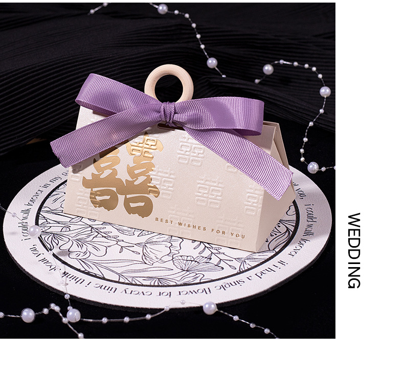 50个创意喜糖盒新款结婚喜糖盒子高级小众