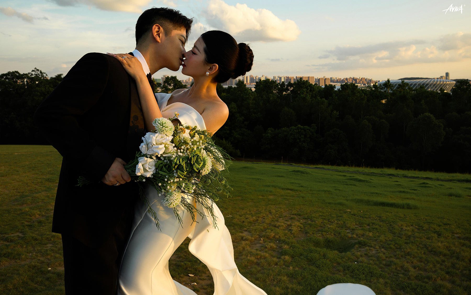 【真实客片】外景婚纱照丨黄婧余&杨余涵