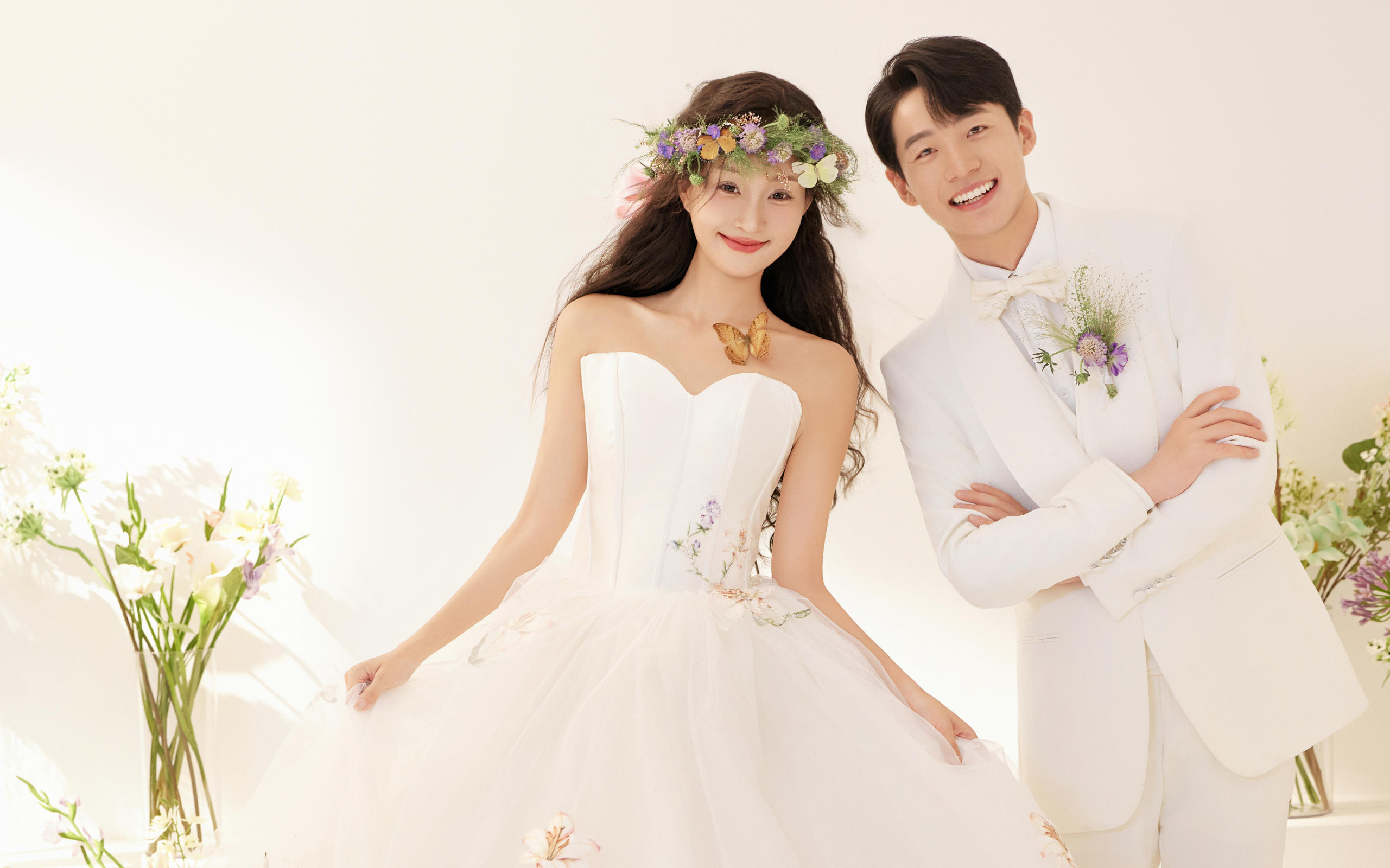 韩式小清新婚纱照