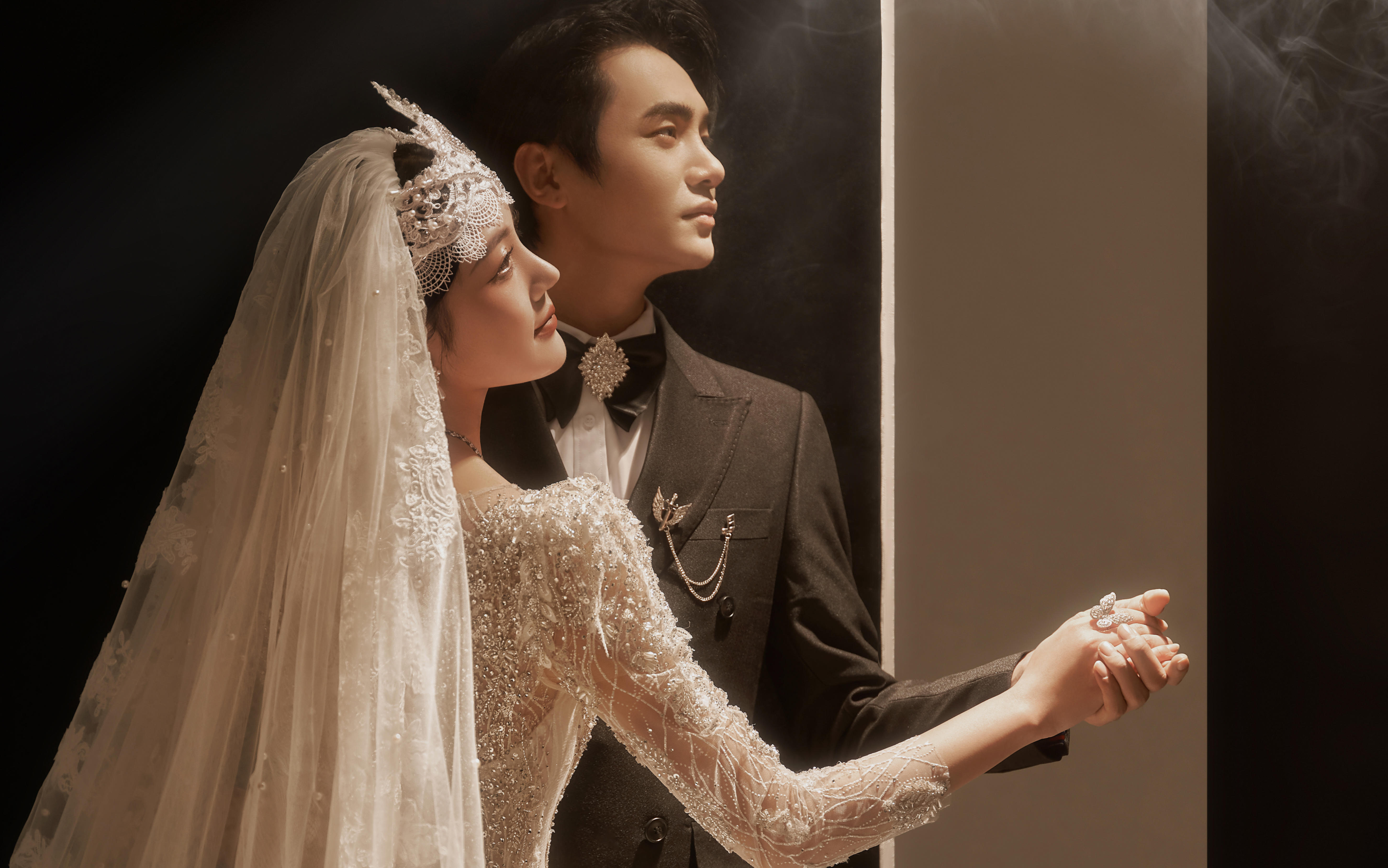 米兰婚纱摄影-曙光与你婚纱照