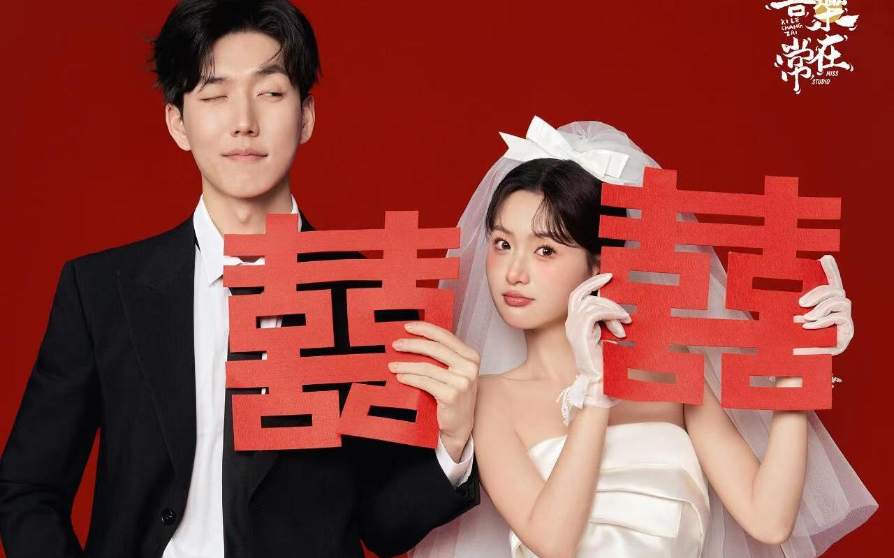 【喜嫁系列】結婚必備??復古紅底婚紗照每一張都好