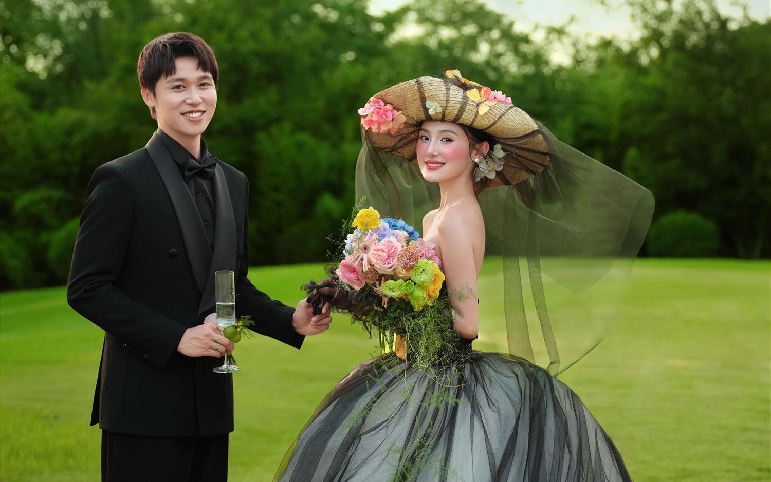 这套森系婚纱照真的美到我心巴上了！