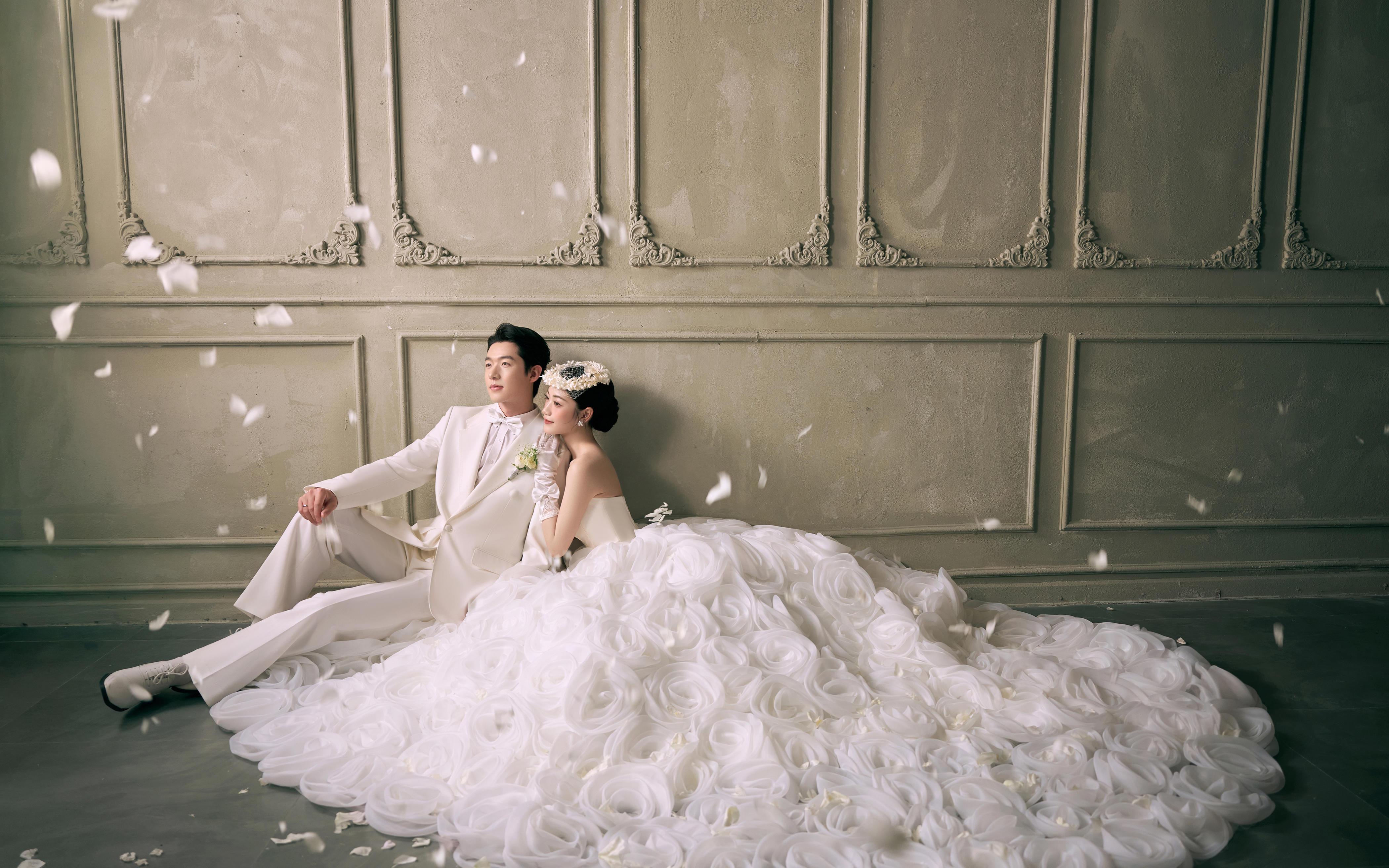 这个一定是你的梦中主纱婚纱照吧