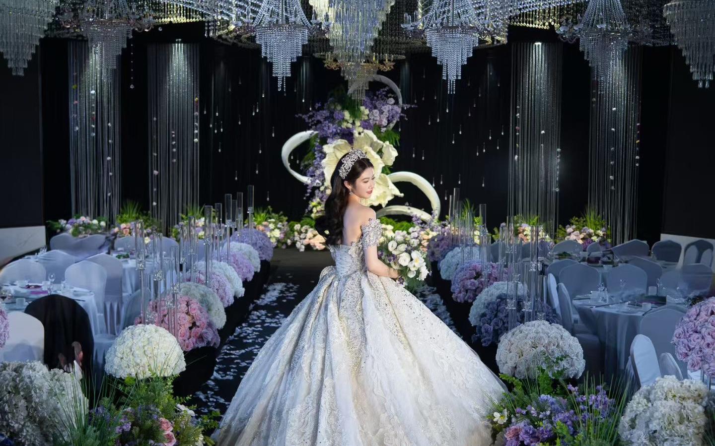 韓式水晶婚禮丨藏在星河下的溫柔