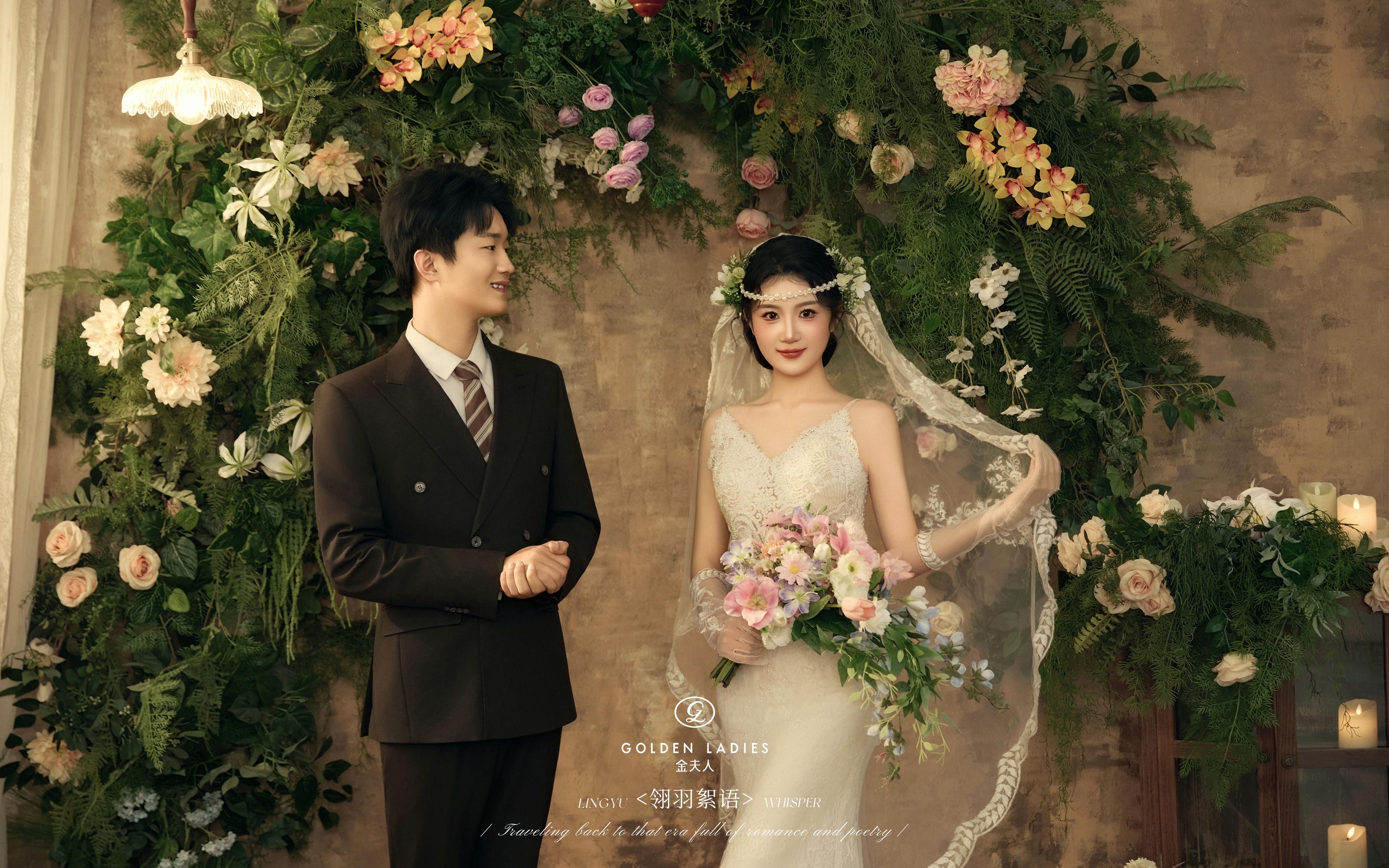 誰心動(dòng)了我不說??復(fù)古法式浪漫婚紗照