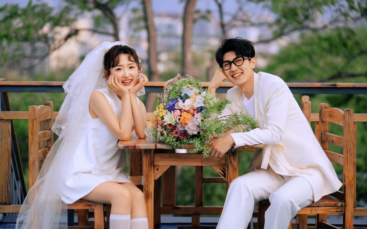 形容不出的喜欢 统称为感觉 日系胶片婚纱照