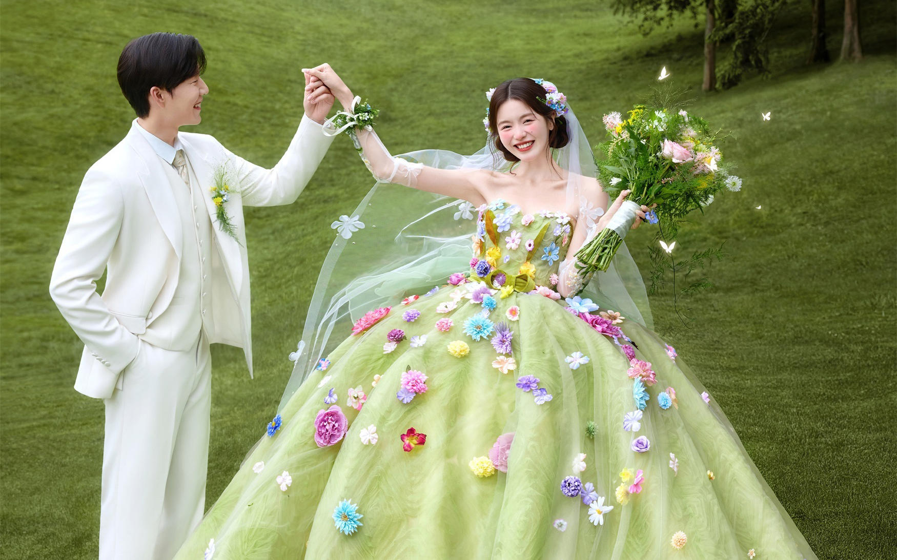 蝶舞花间🦋浪漫与爱撞满怀