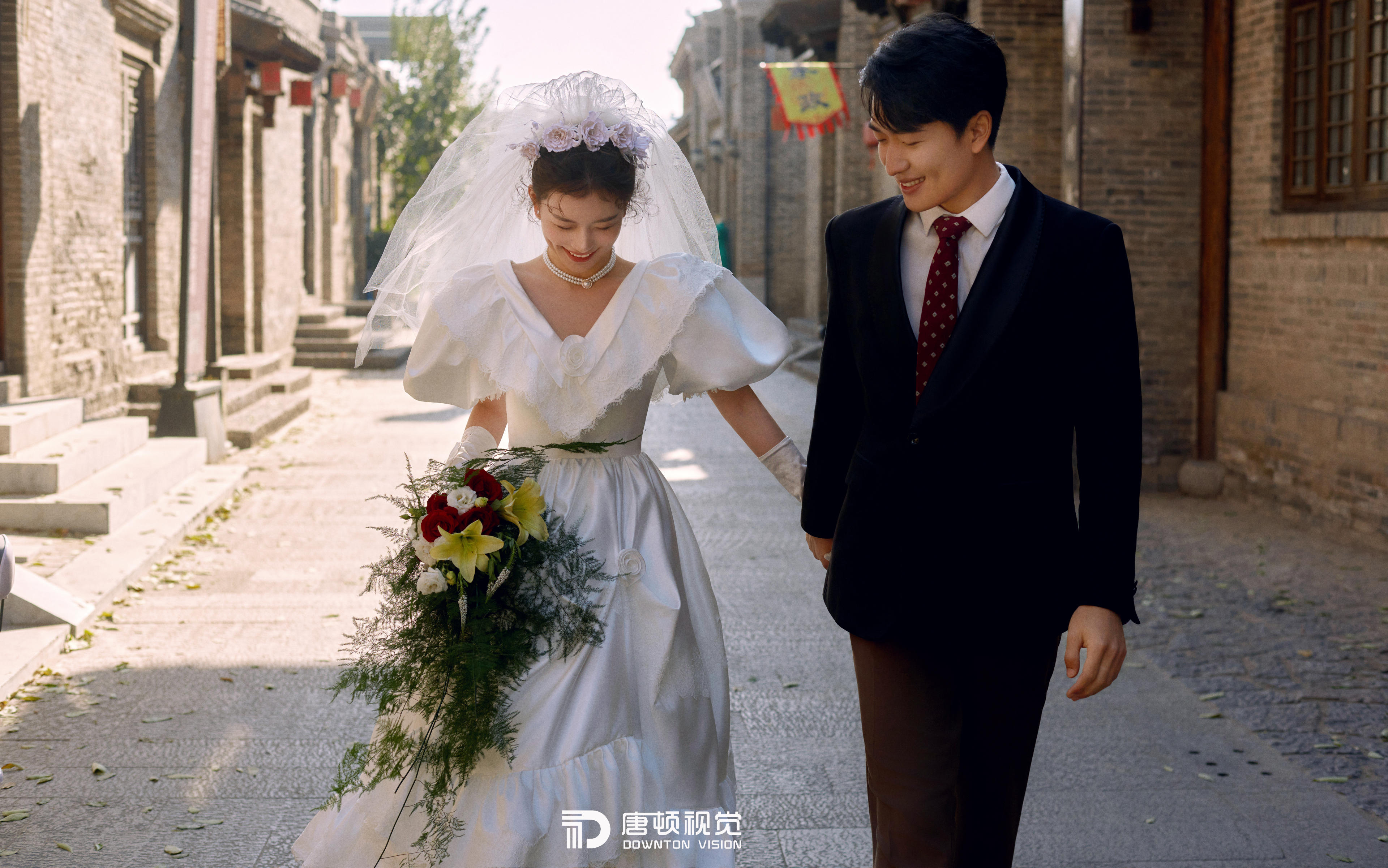 轰轰烈烈的自由感~婚纱照才不要古板
