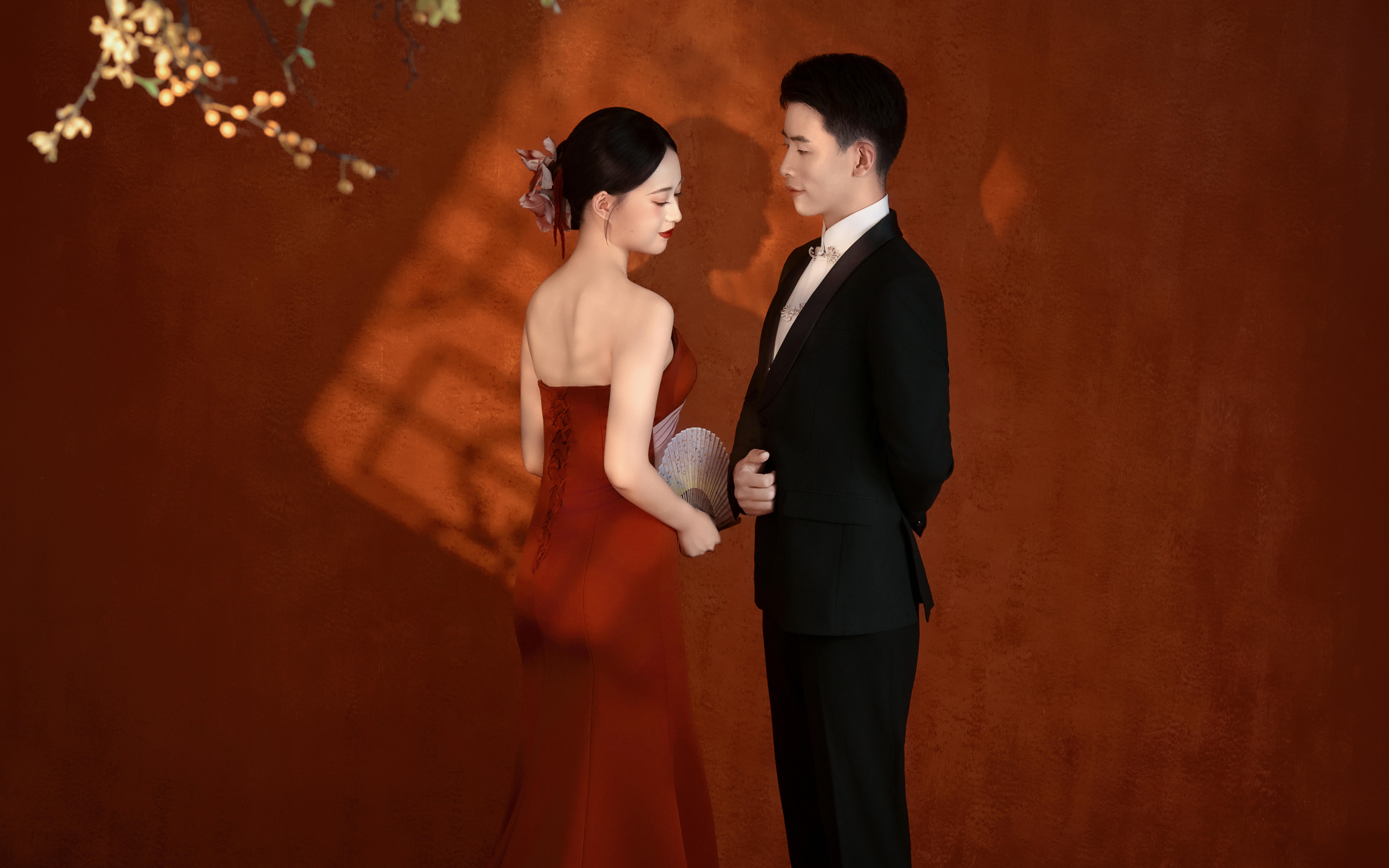 美遇婚纱摄影-新中式油画