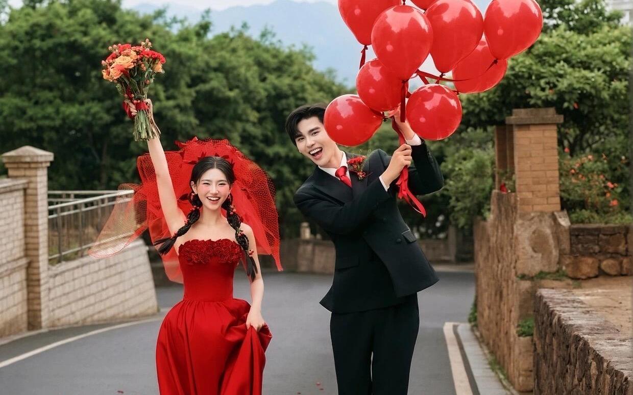 【古摄影婚纱】喜嫁风