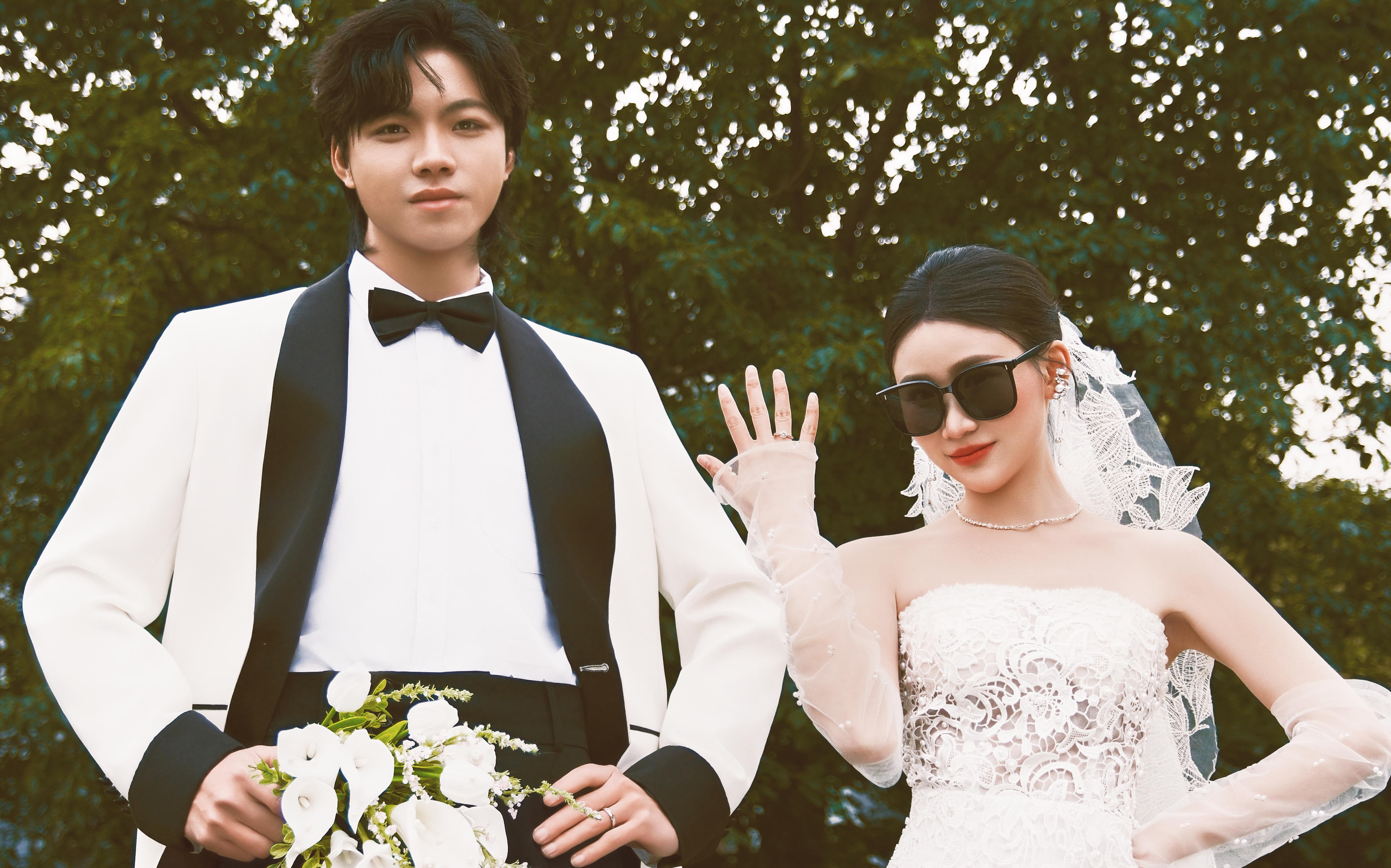 紀實風婚紗照 儀式感十足