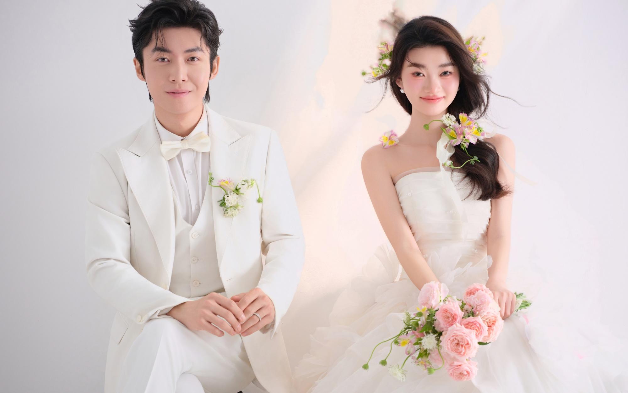 美到心坎里的韓式鮮花婚紗照?超適合春天