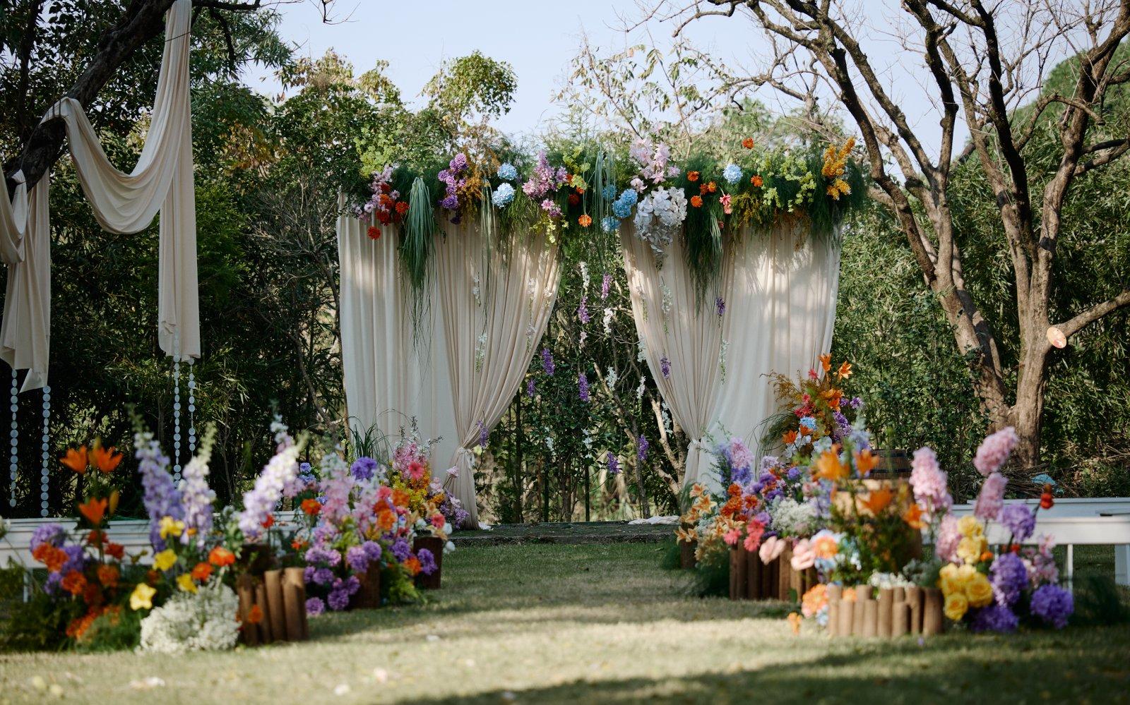 喜橙|多巴胺户外婚礼