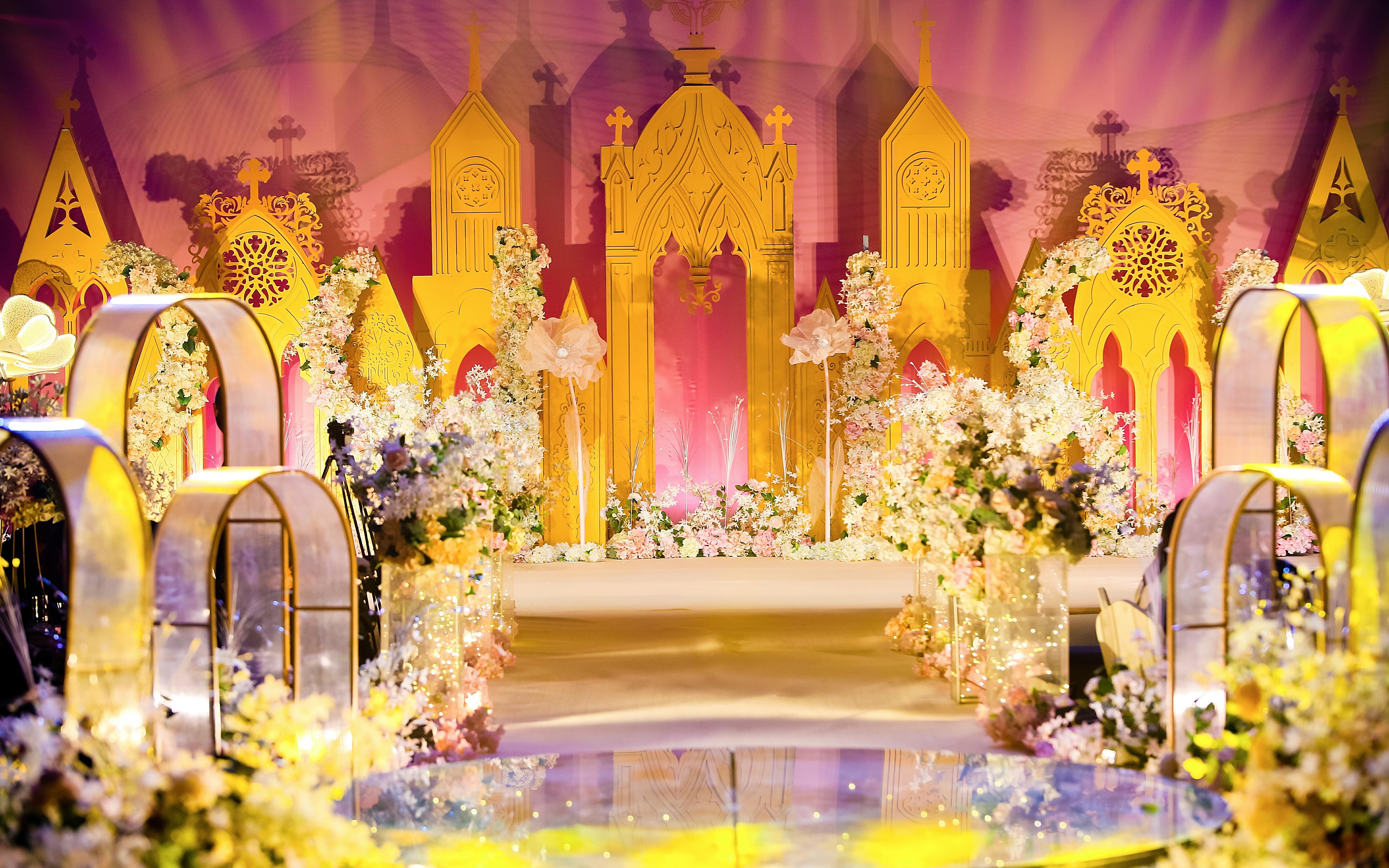圣达婚礼策划 |大热品质室内婚礼设计