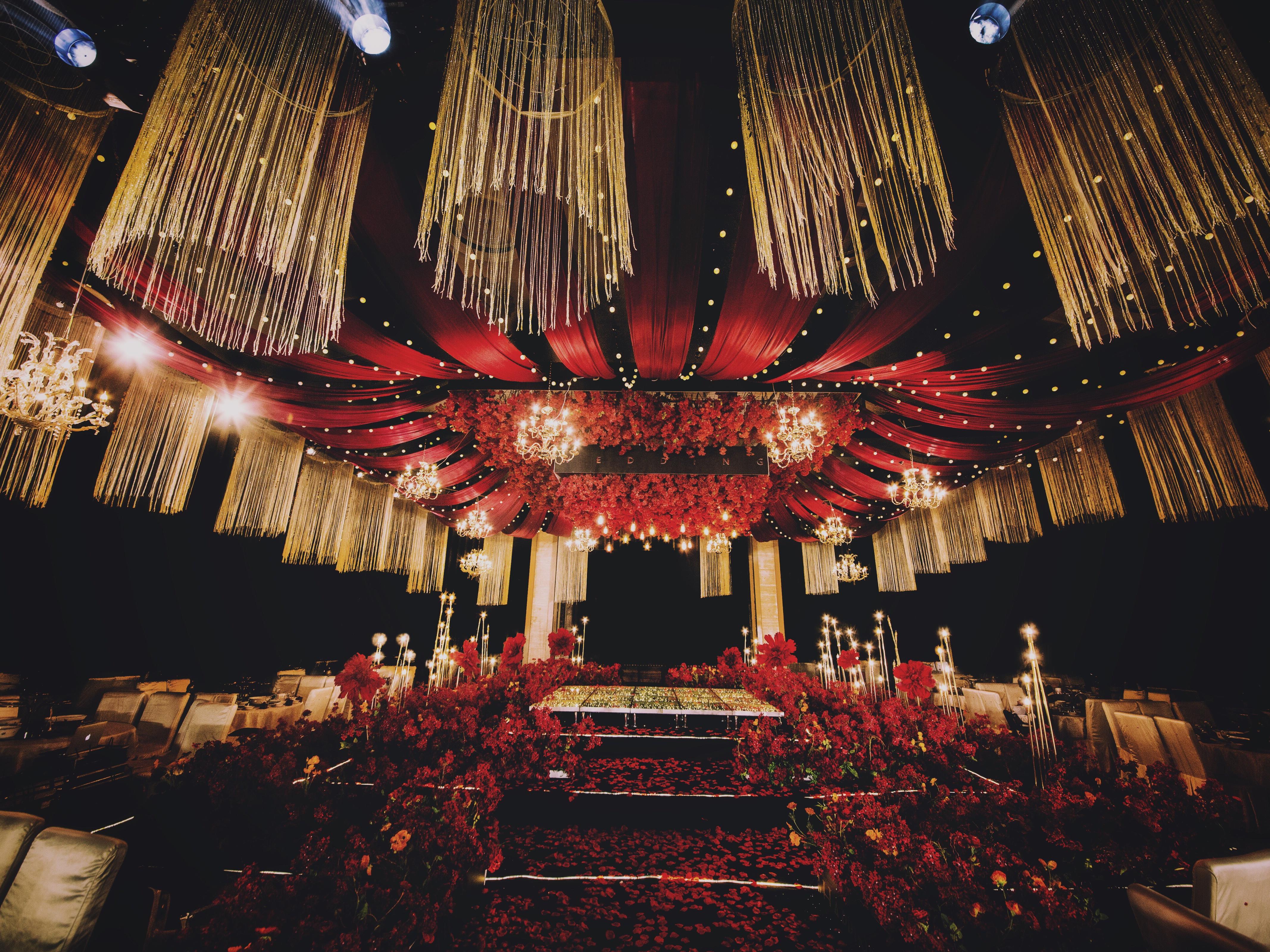 轻奢婚礼之选 红Red+Black黑色主题婚礼