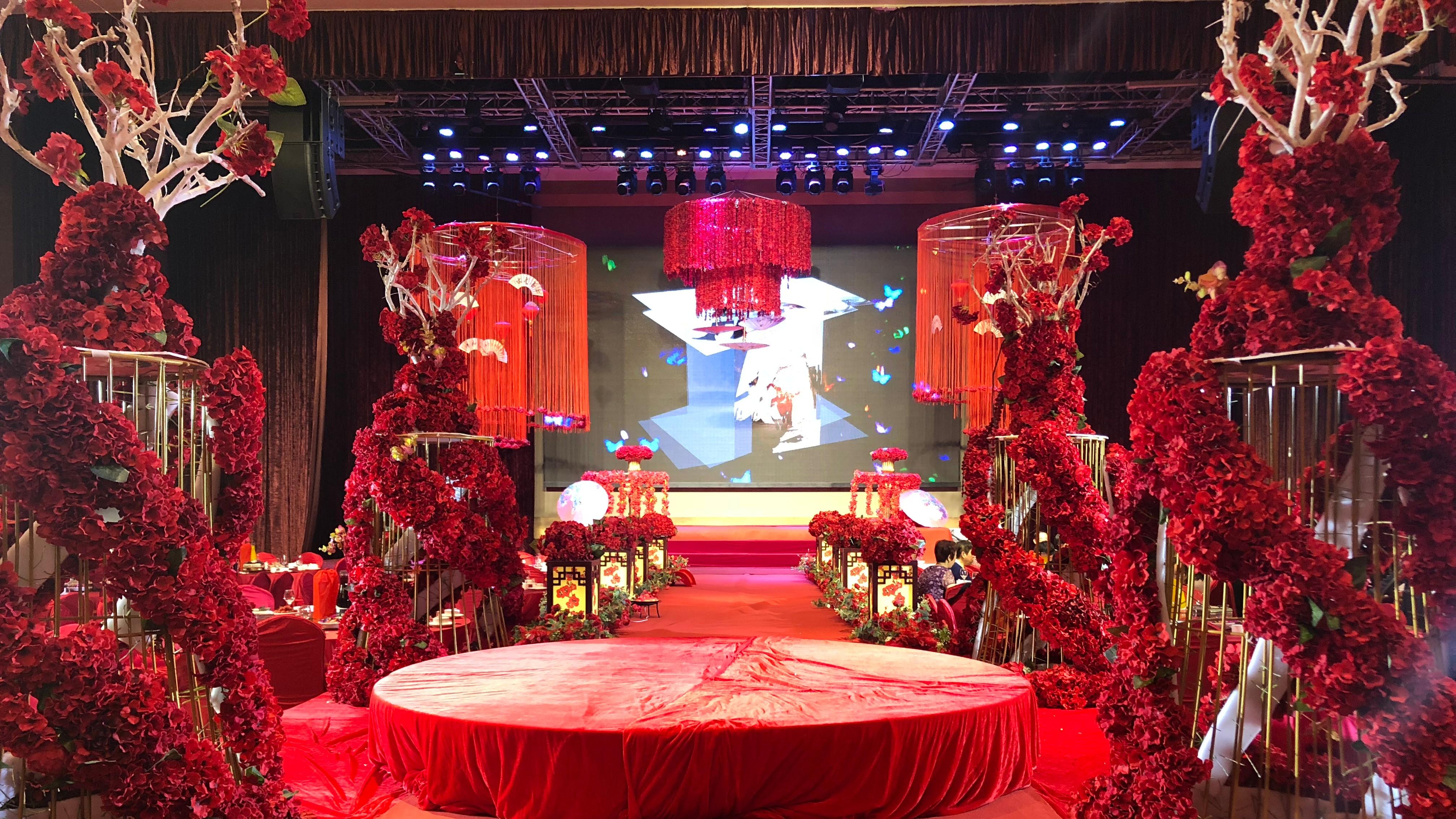 3000中国风婚礼策划婚礼场部设计