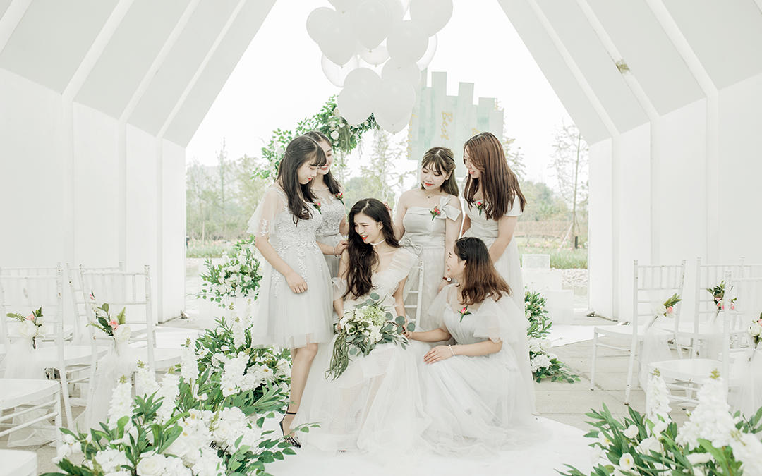 【泡芙婚纱真实客片】青涩纯美的爱情