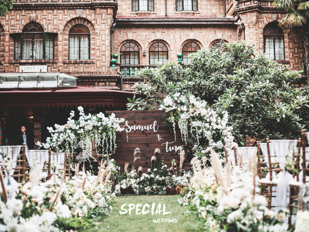 2w＋的马勒别墅户外婚礼