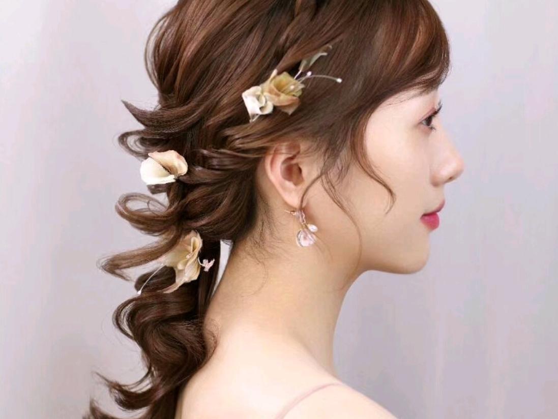 总监档全程复古风新娘跟妆3妆3造+妈妈妆