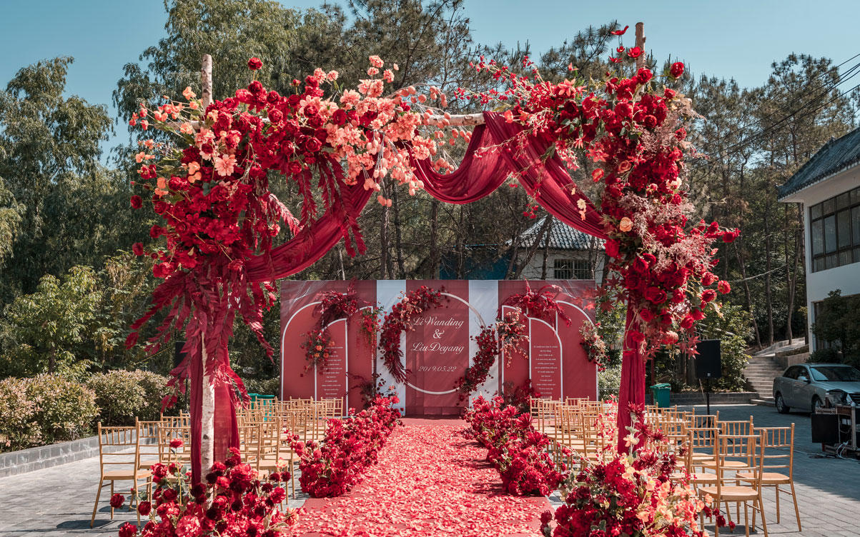 【概念婚礼】网红爆款   农村庭院户外婚礼